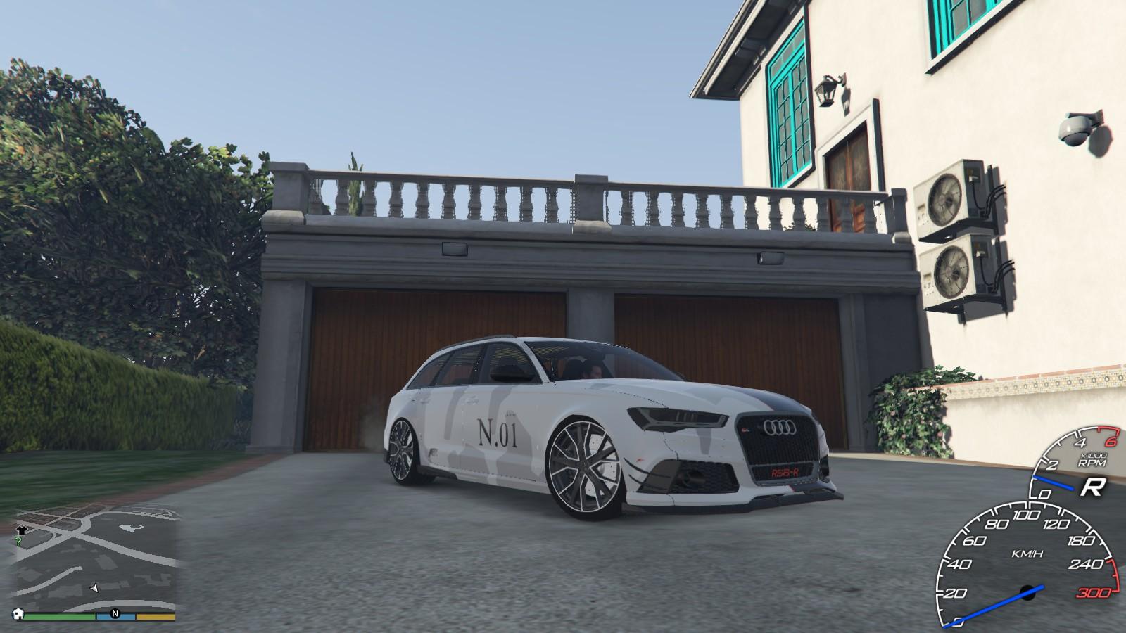 Audi rs6 gta 5 mod фото 113