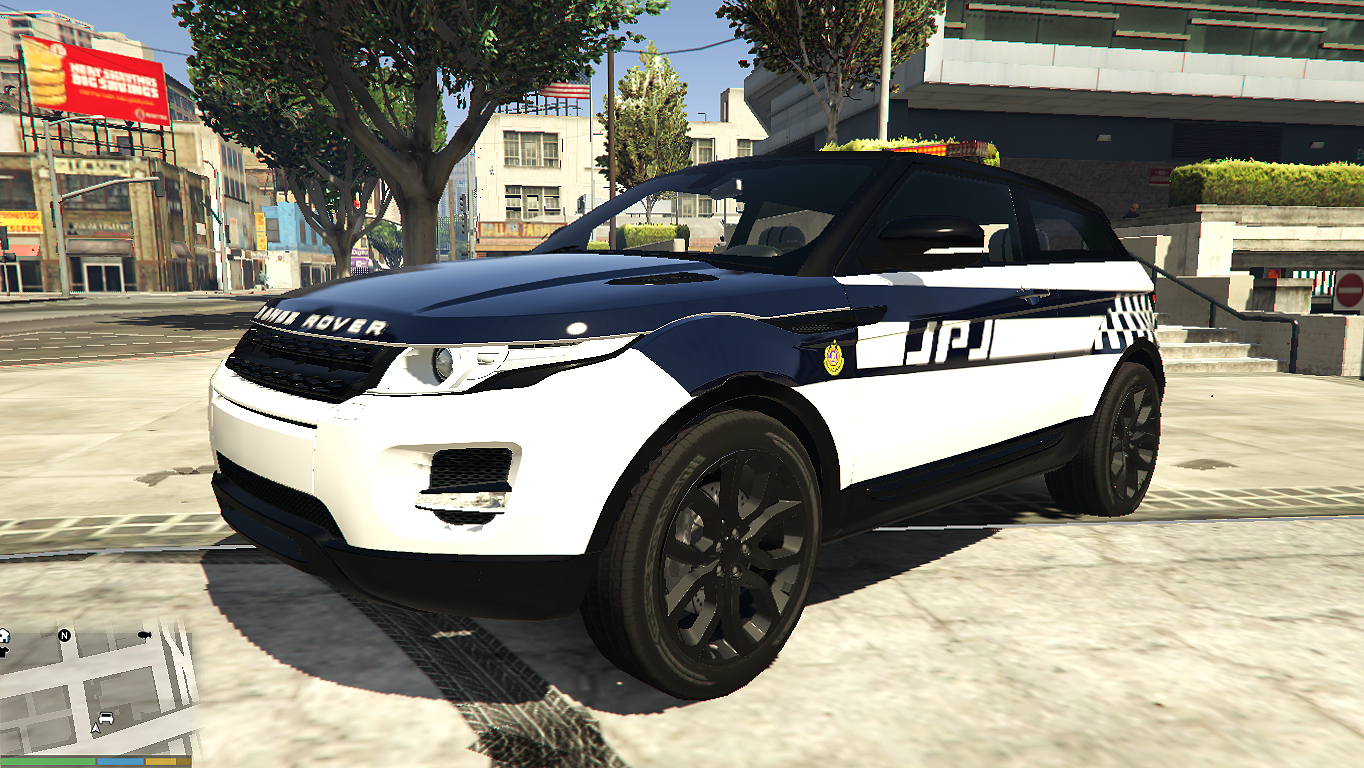 JPJ Malaysia Range Rover Evoque Patrol Car - GTA5-Mods.com