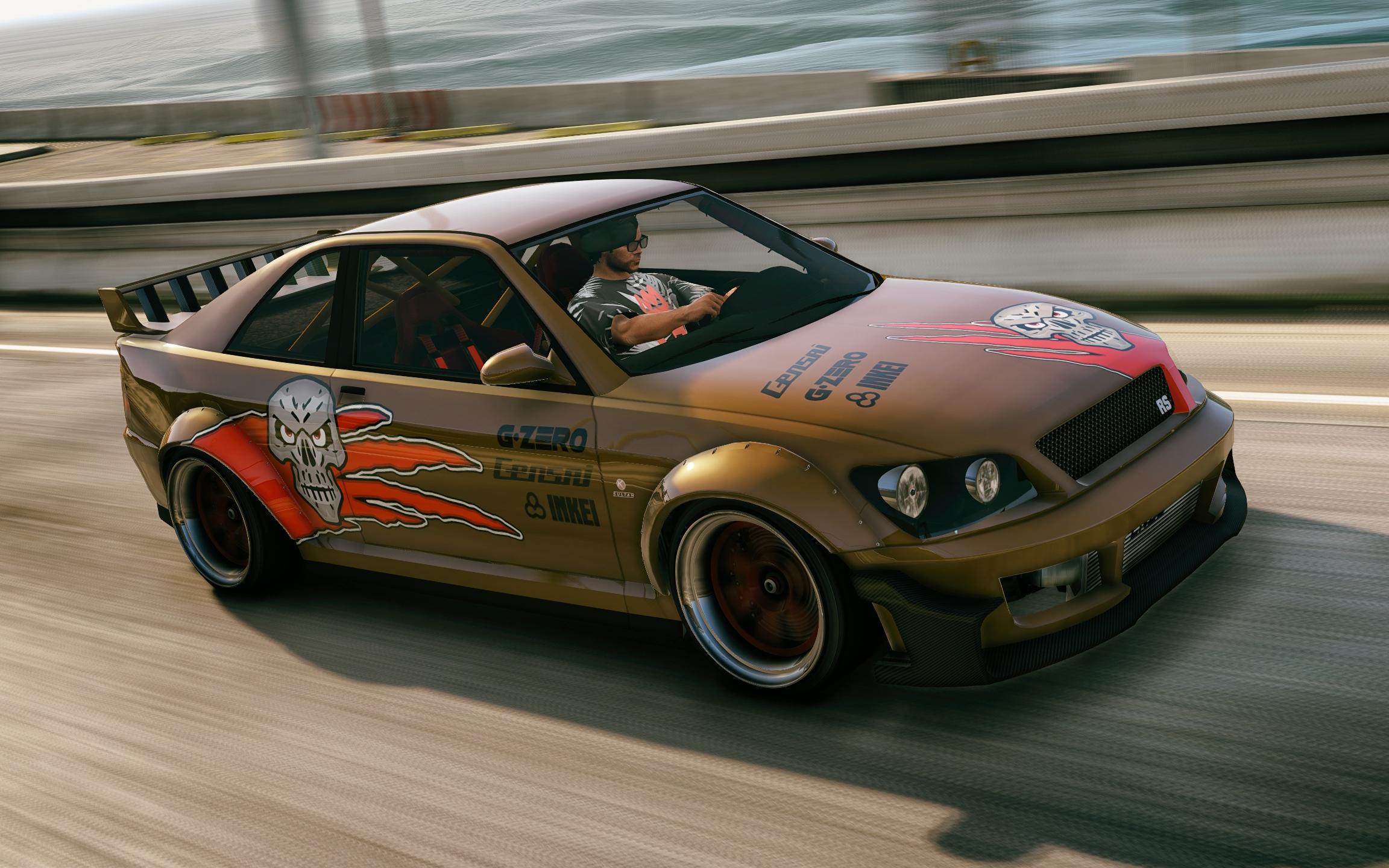 Karin Sultan Rs Anime Livery - Karin Sultan Classic Rally [add-on ...