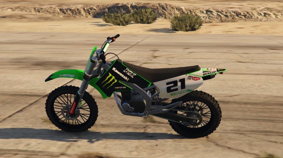 Kawasaki KX 450 livery (Sanchez) - GTA5-Mods.com