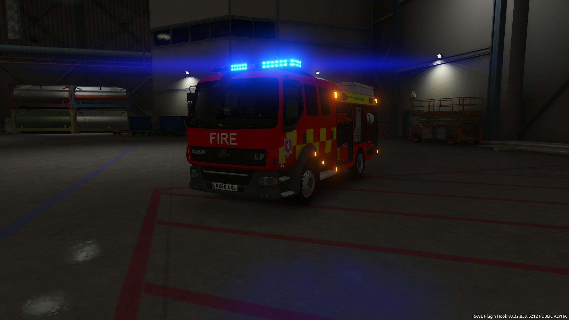 Kent Fire and Rescue DAF - GTA5-Mods.com