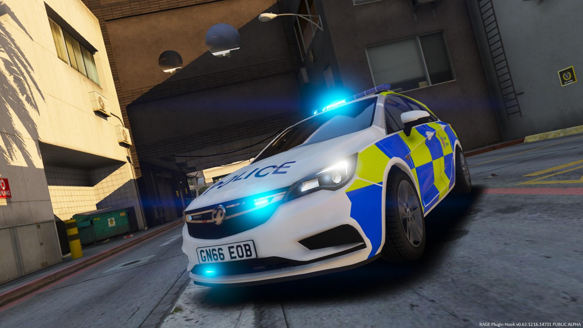 Kent Police Mk7 Vauxhall Astra ELS - GTA5-Mods.com