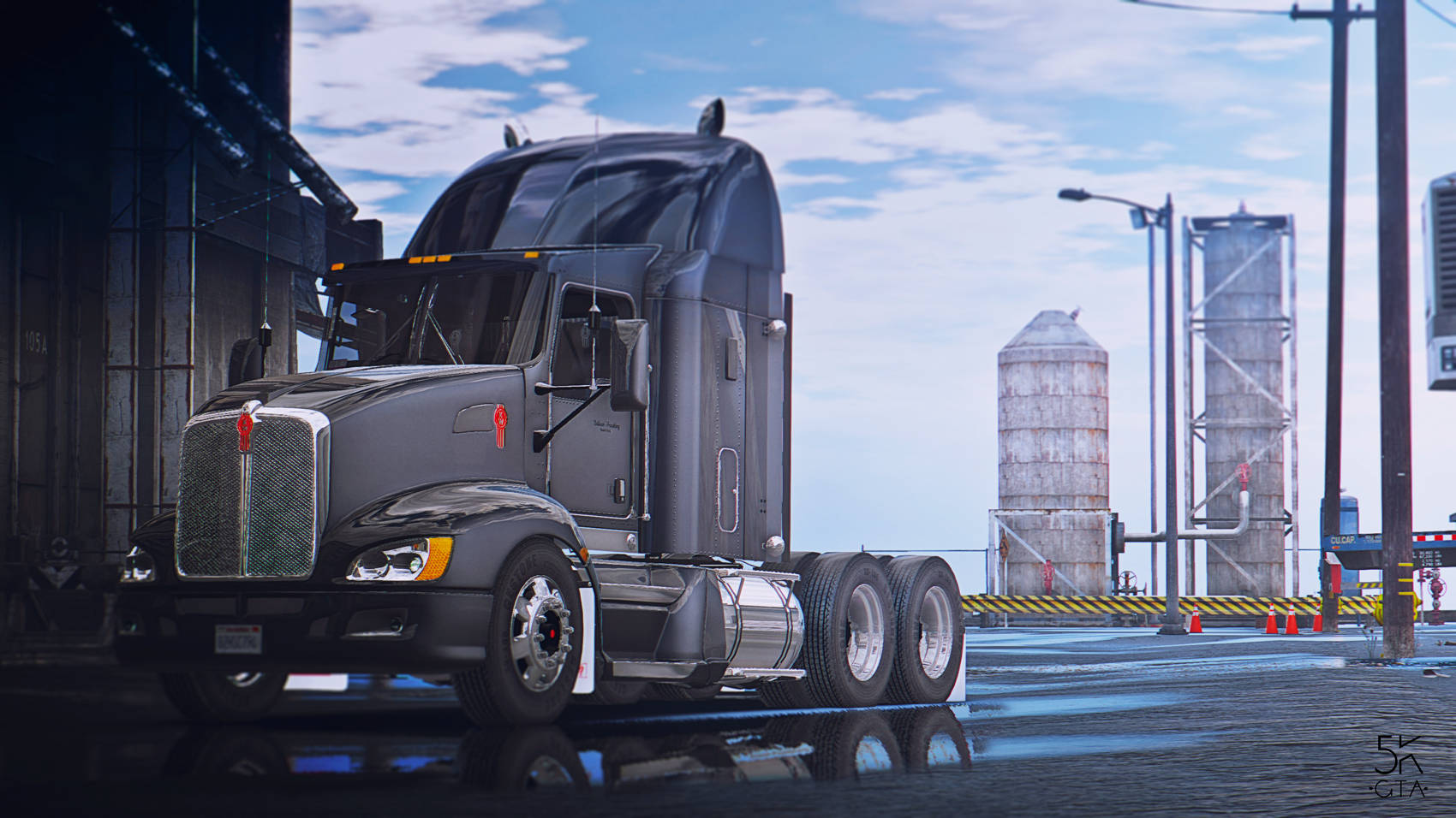 Фура 5. Грузовик Kenworth t660. GTA Kenworth t660. Kenworth для ГТА 5. Kenworth t660 Lights.