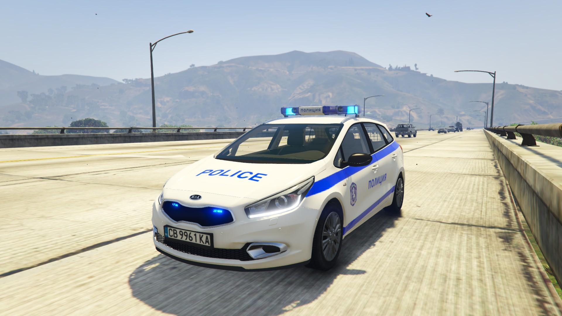KIA Ceed SW II Bulgarian Police Car