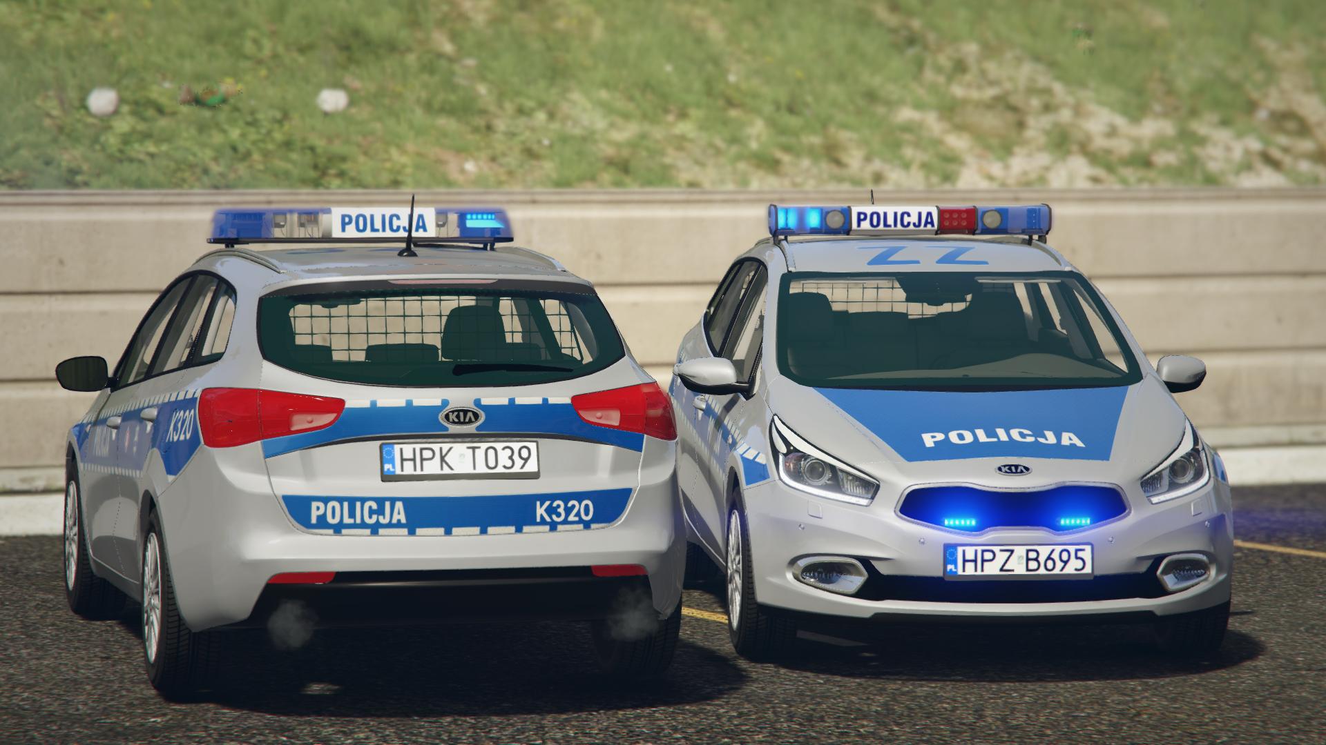 KIA Ceed SW II Polish Police 5 versions