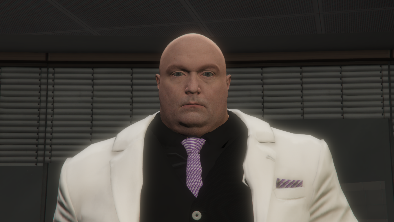 Kingpin Wilson Fisk Spider-man PS4 [Add-On Ped] 