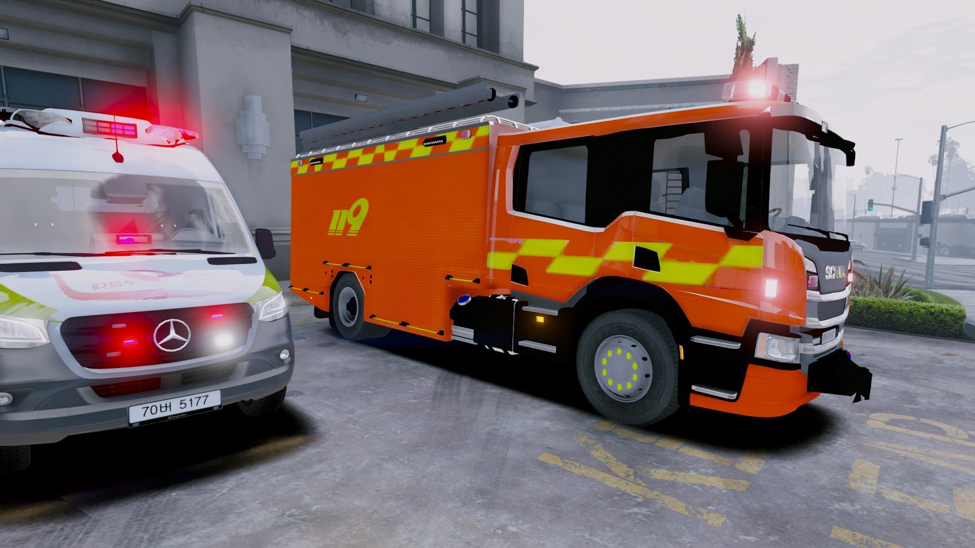 Fire truck on gta 5 фото 78