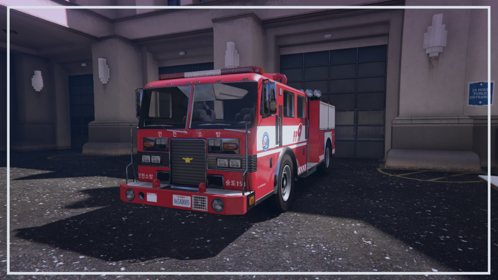 gta 5 fire truck mod