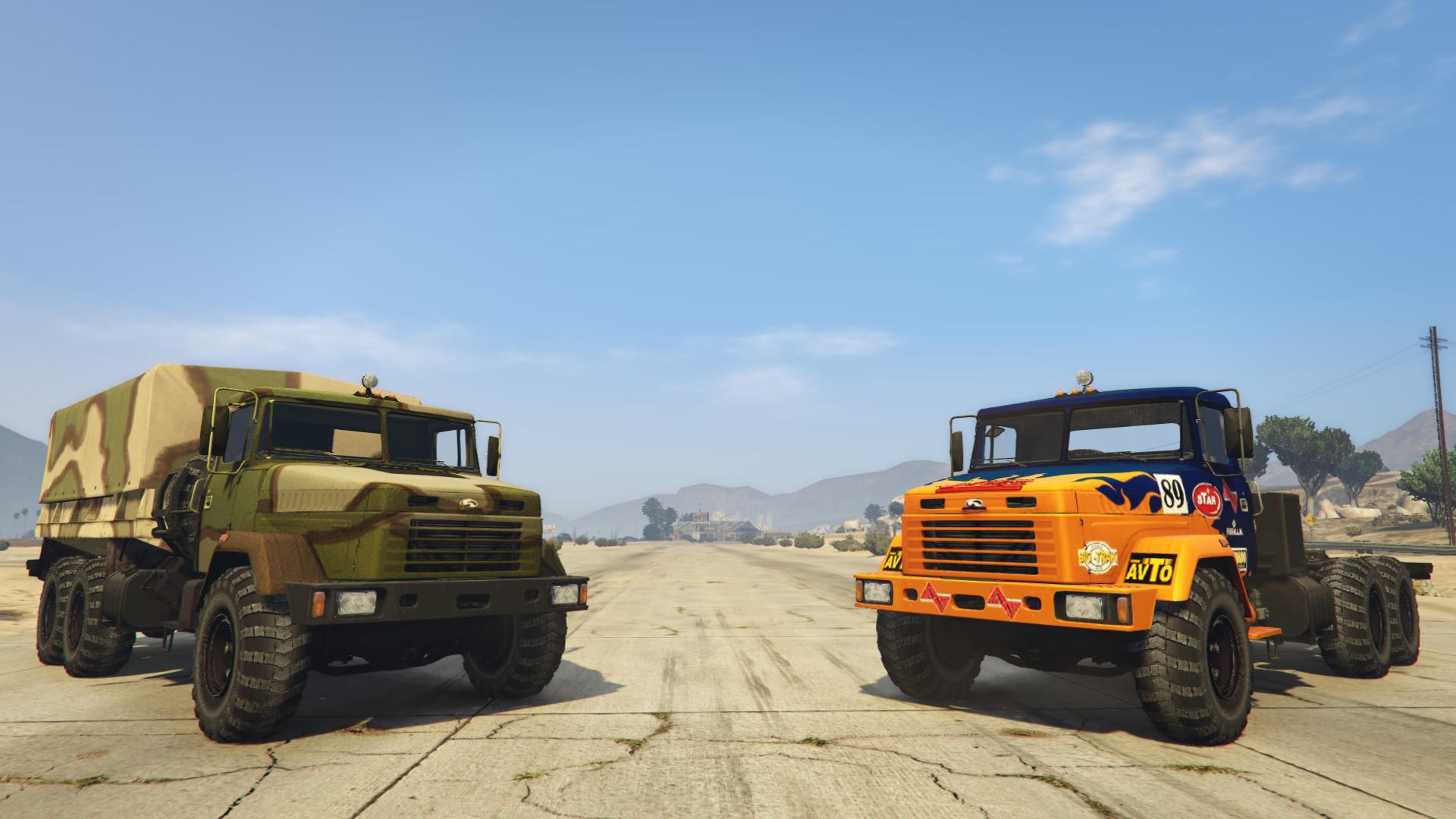 KrAZ 2-in-1 [Add-On] - GTA5-Mods.com