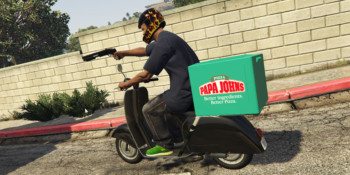 Pizzaboy (Pizza Hut) para GTA San Andreas