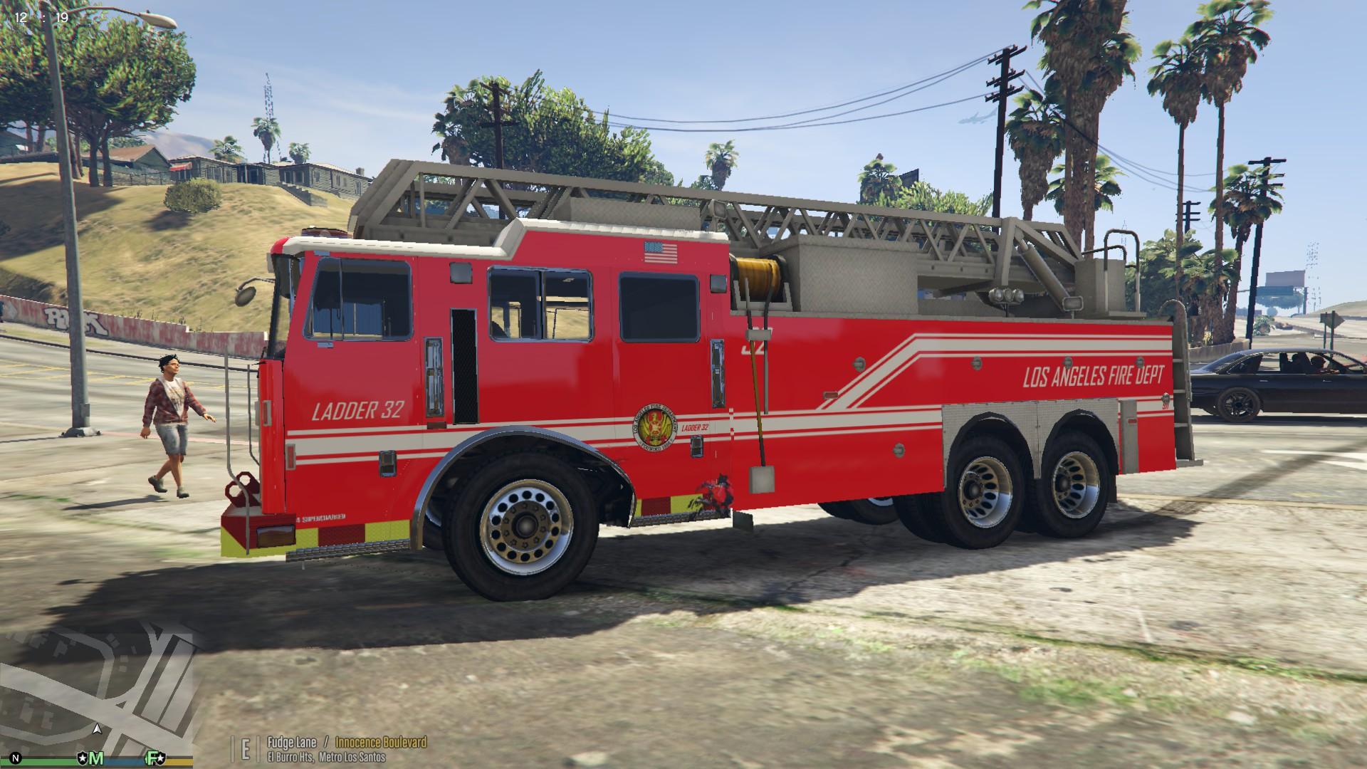 fire truck lspdfr