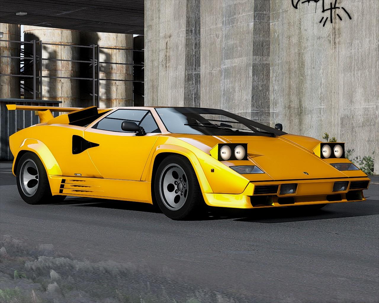 Lamborghini countach gta 5 фото 20