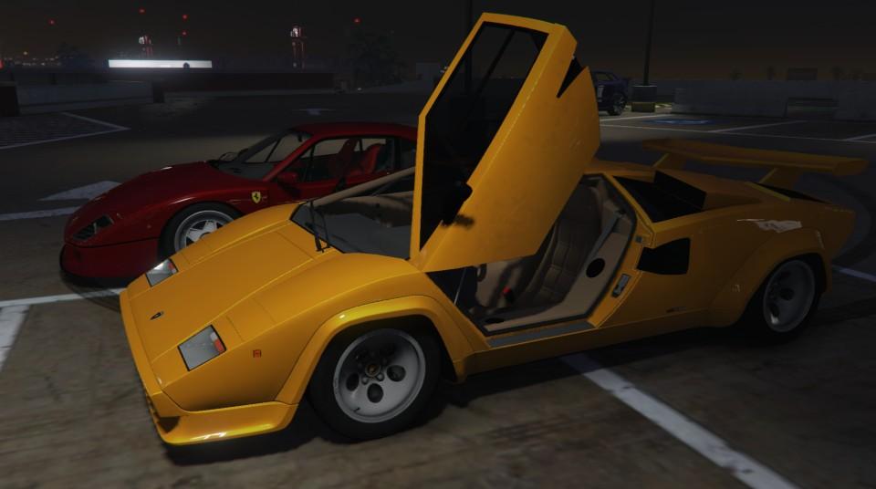 Lamborghini Countach QV5000 [Add-On | Replace | Tuning | LODs] - GTA5 ...