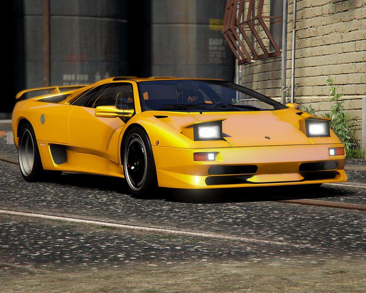 Lamborghini diablo гта 5 фото 116