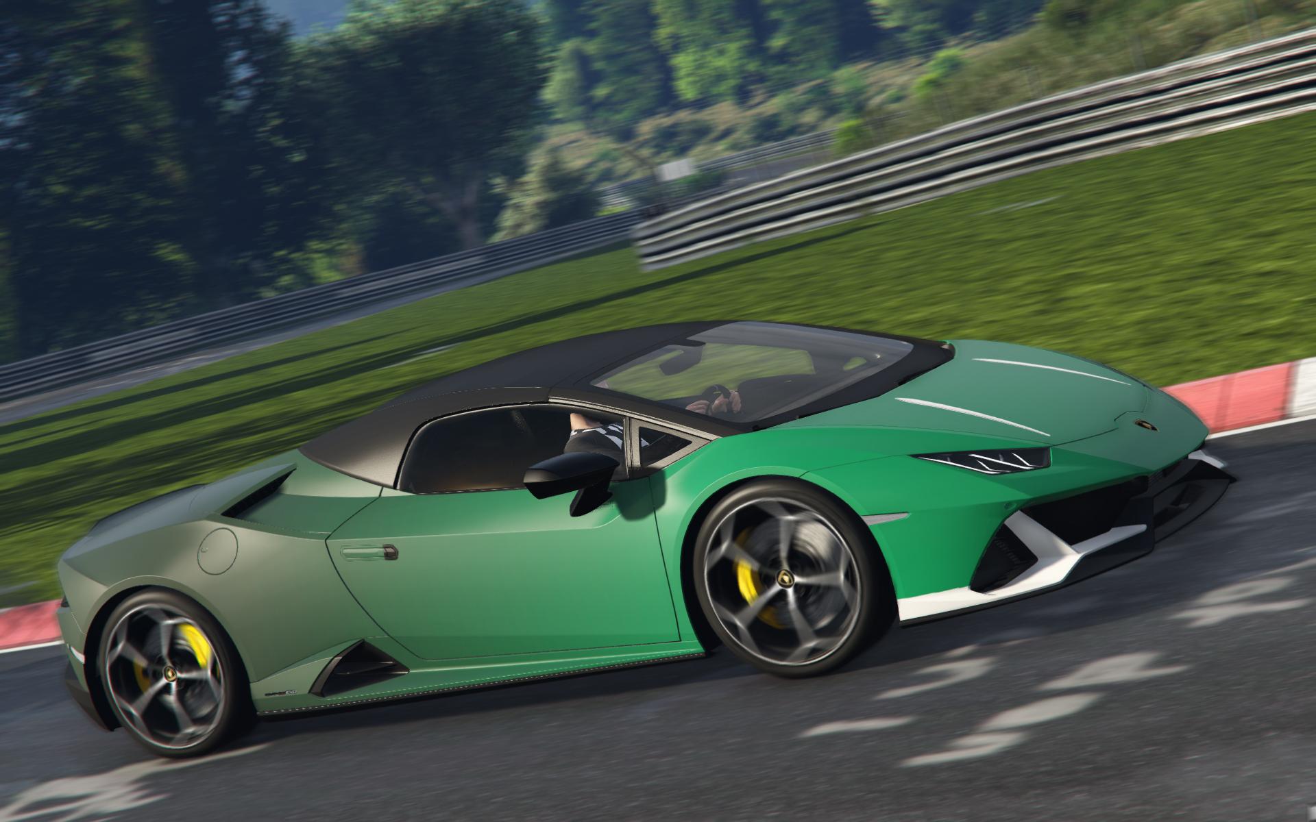 Lamborghini Huracan EVO gt Green