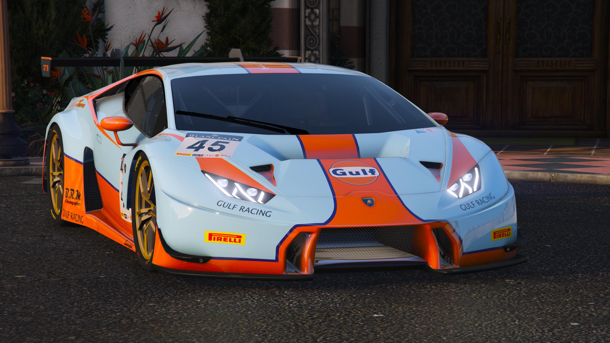 Lamborghini Huracan GT3] GULF livery 