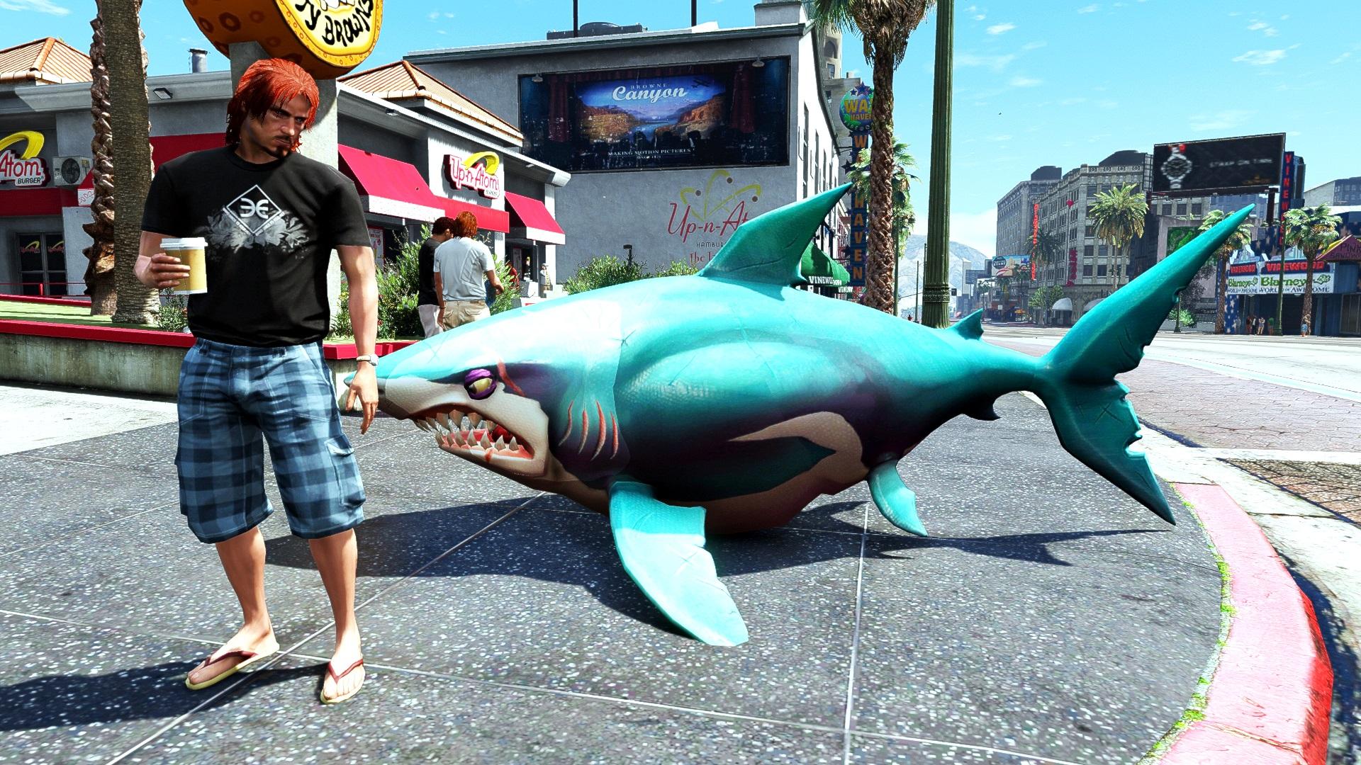 Land Shark Mod from Hungry Shark World [Replace] - GTA5-Mods.com