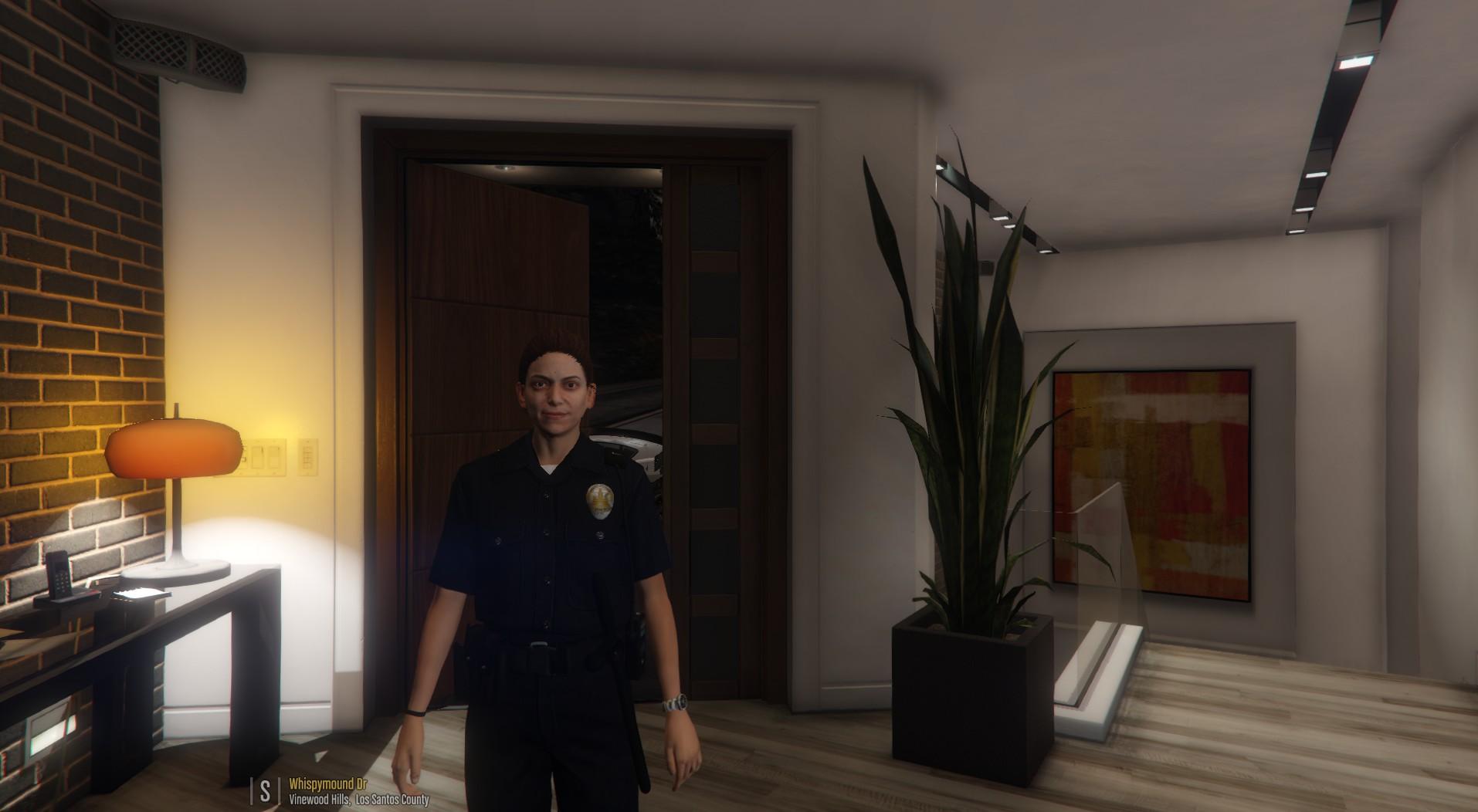 LAPD styled badge Fix(Female) - GTA5-Mods.com