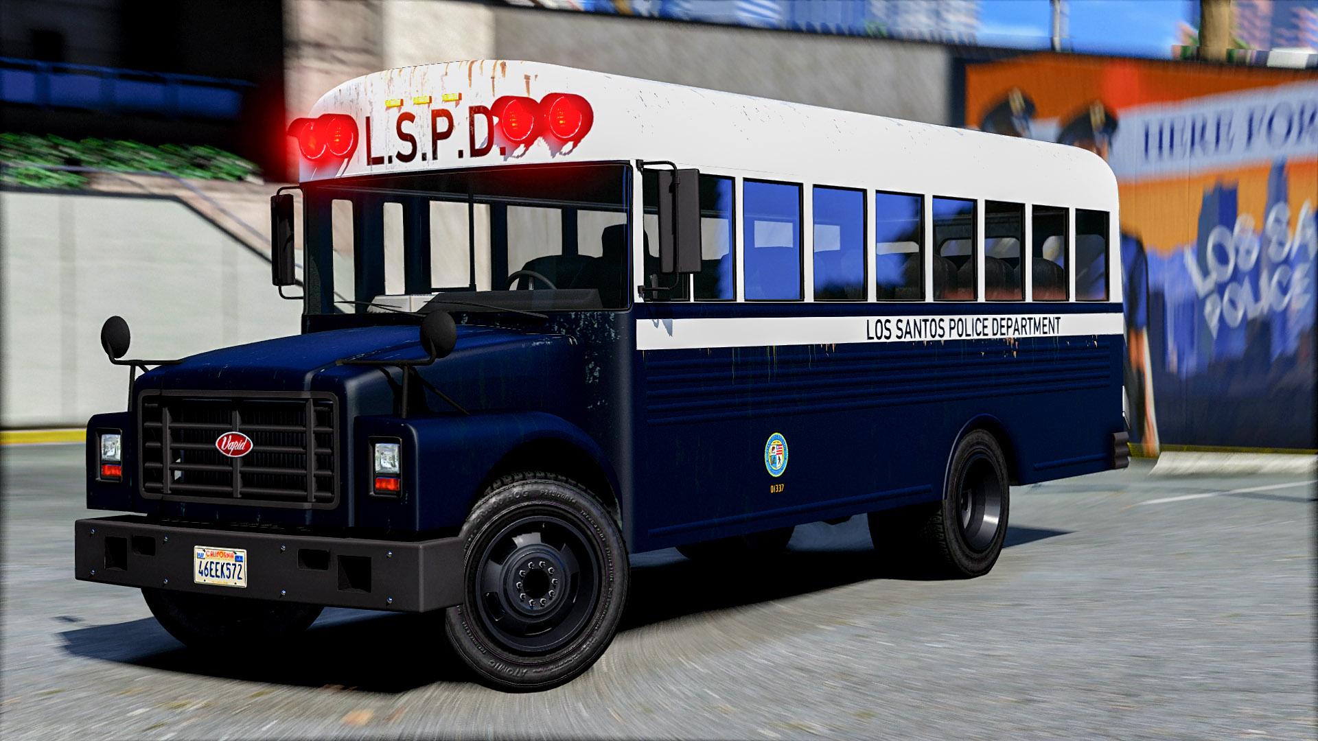 Gta 5 vapid prison bus фото 17