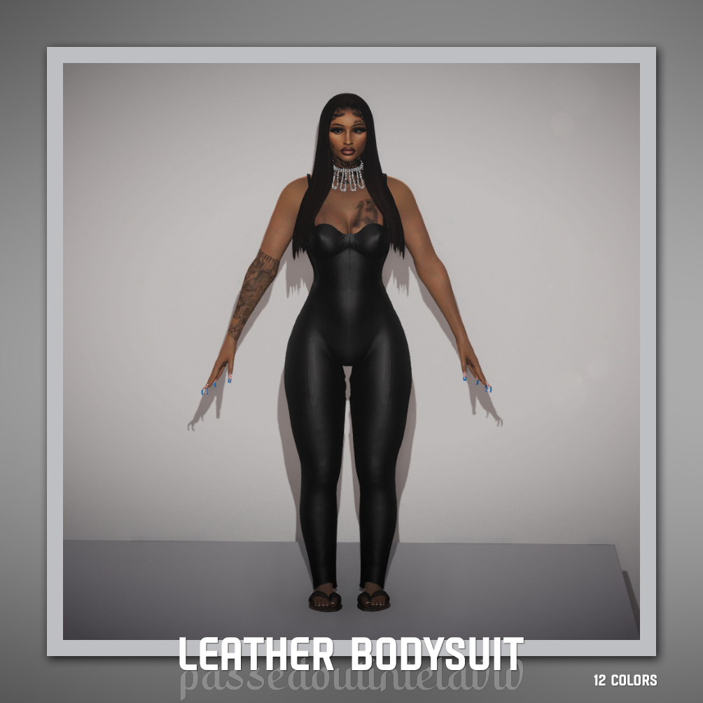 Leather Bodysuit for MP Female 