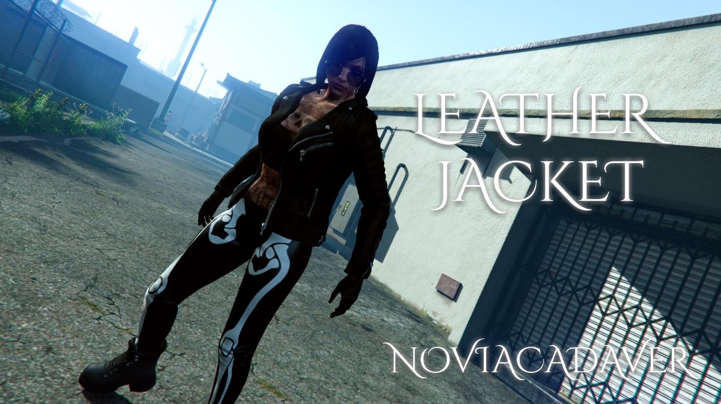 Leather Jacket Mp Female Gta5