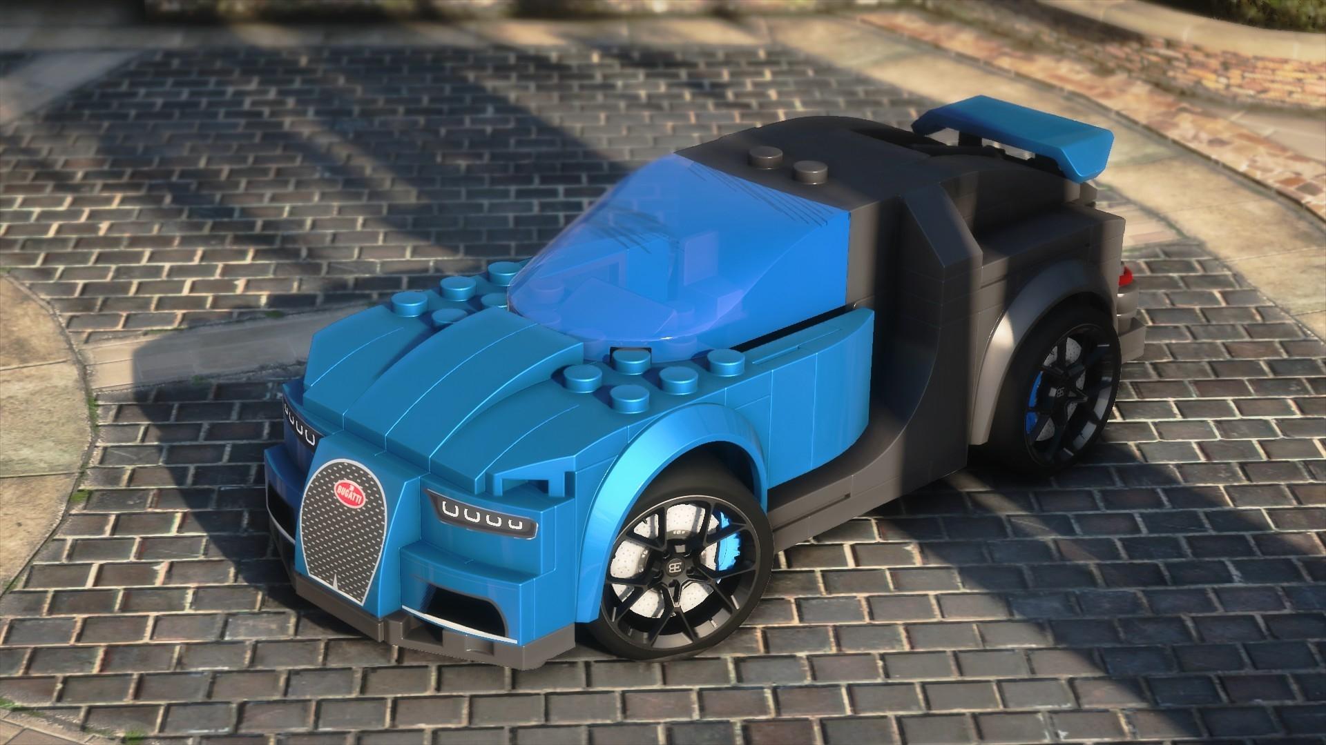 LEGO Bugatti Chiron Add On GTA5 Mods