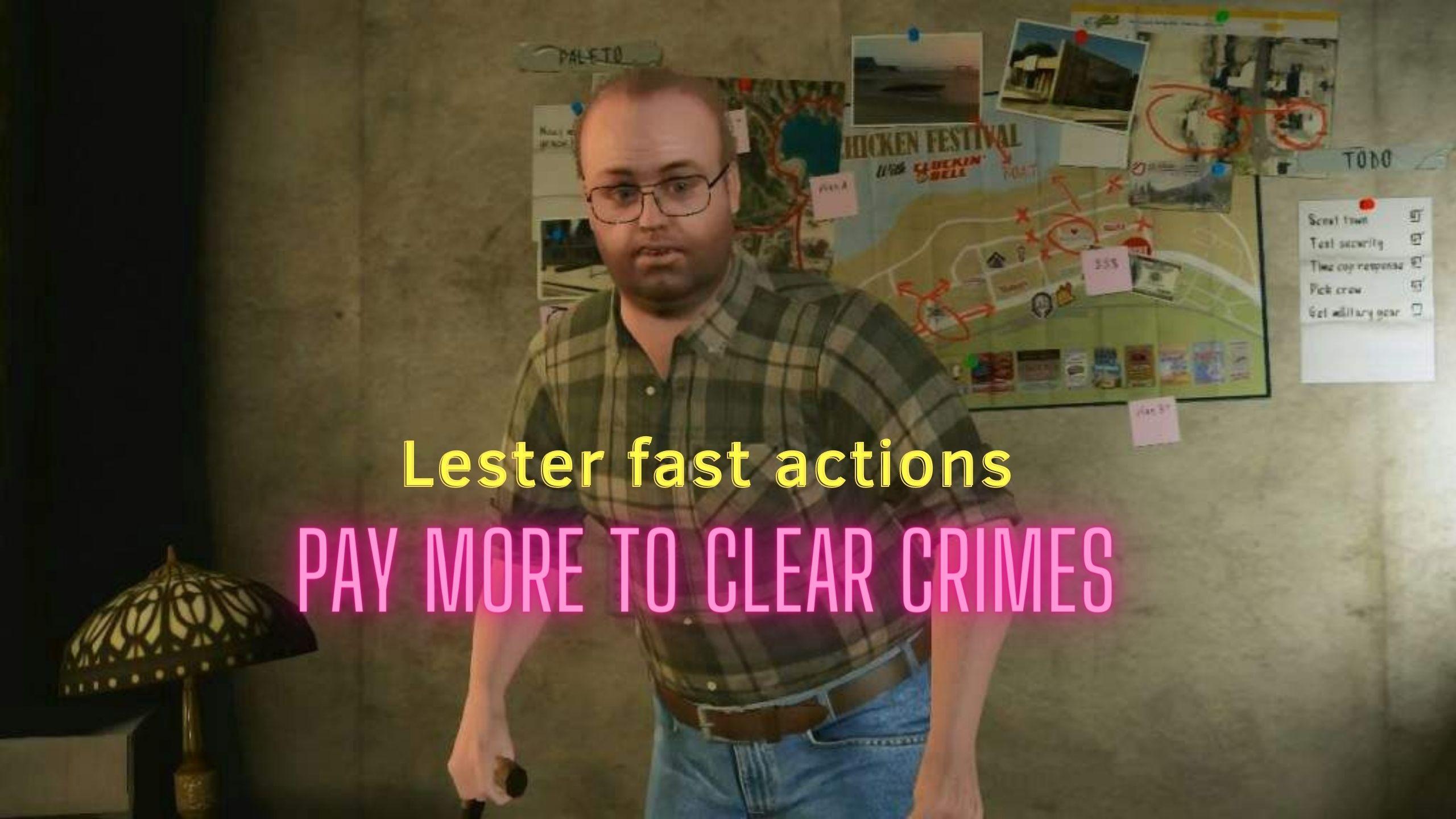 Lester GTA vs Lester real life 