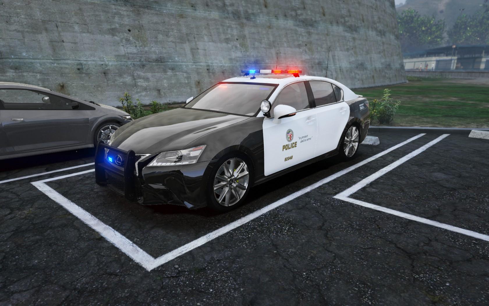 Lexus GS350 LAPD Livery - GTA5-Mods.com