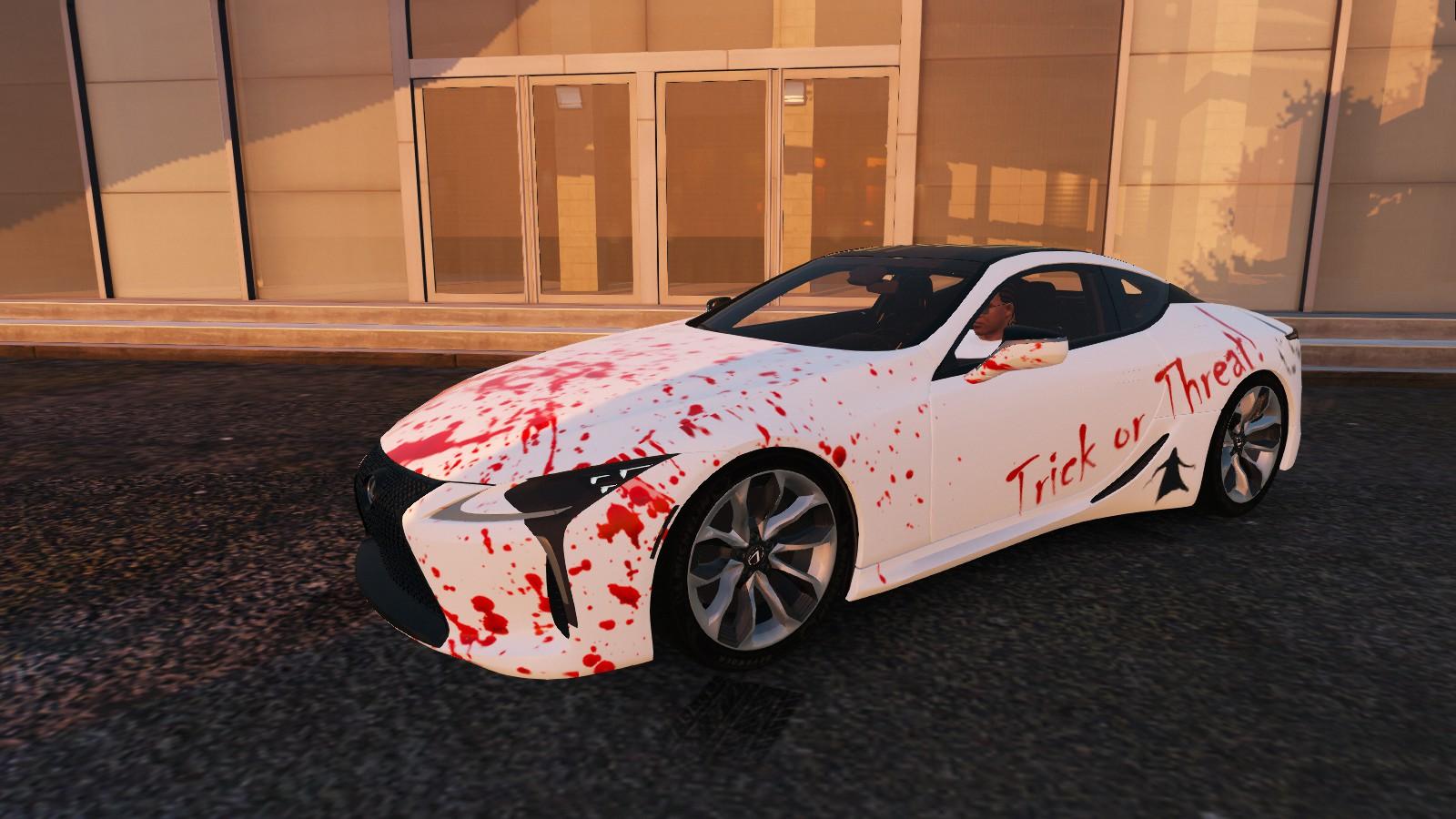 Lexus LC 500 Halloween Design [Paintjob]