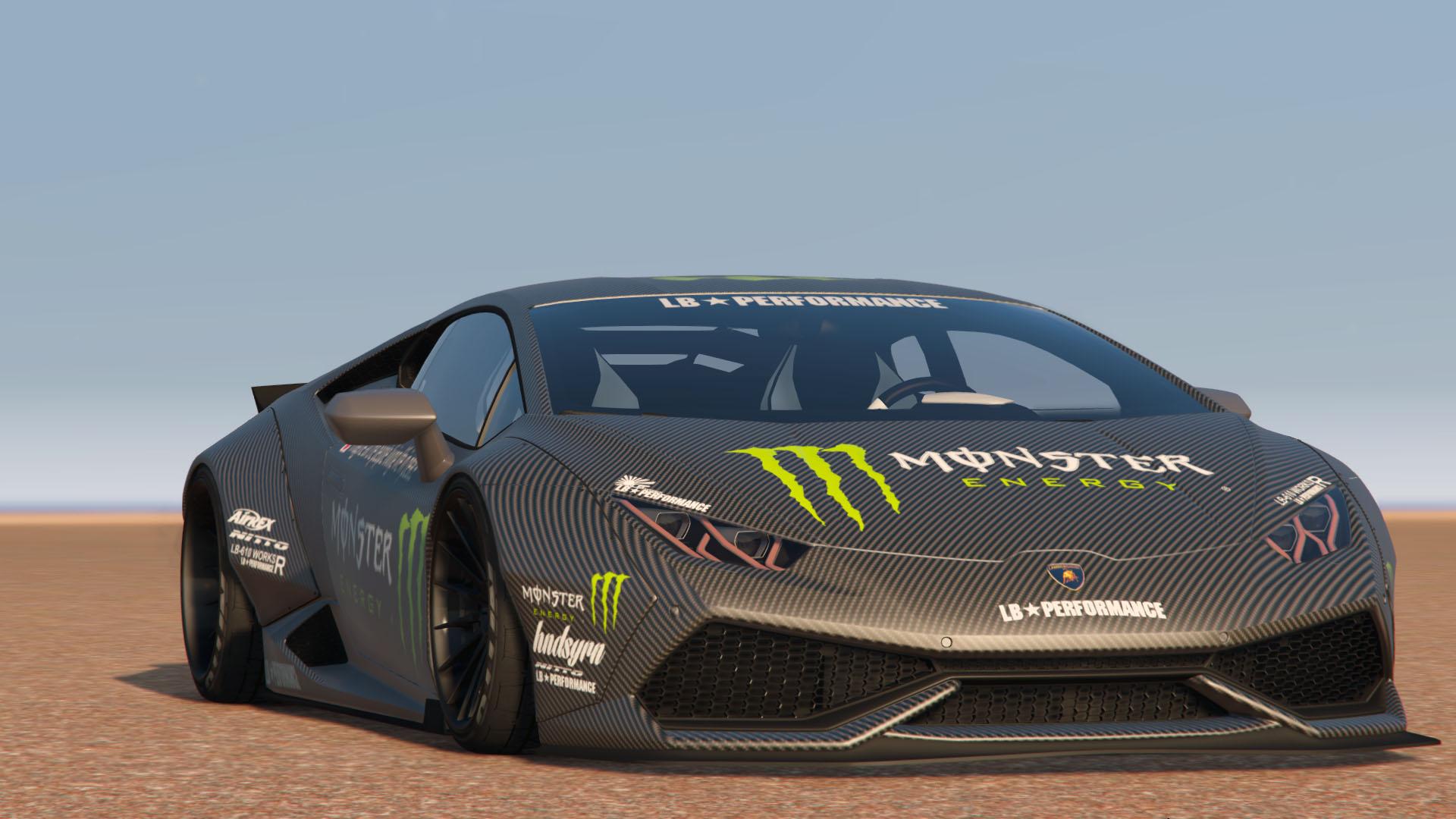 Lamborghini Huracan дрифт
