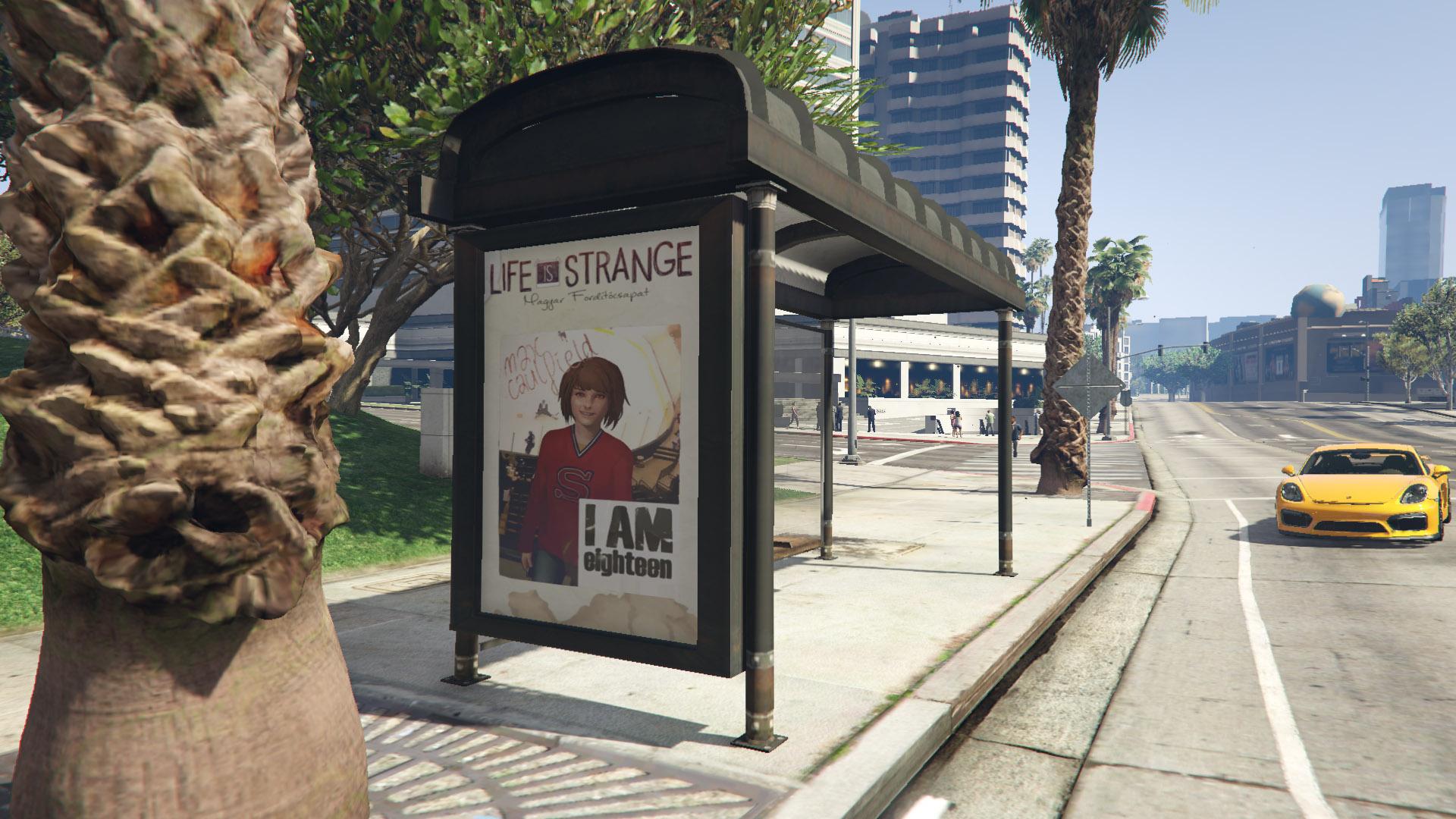 Life is Strange - Bus Stop Posters - GTA5-Mods.com