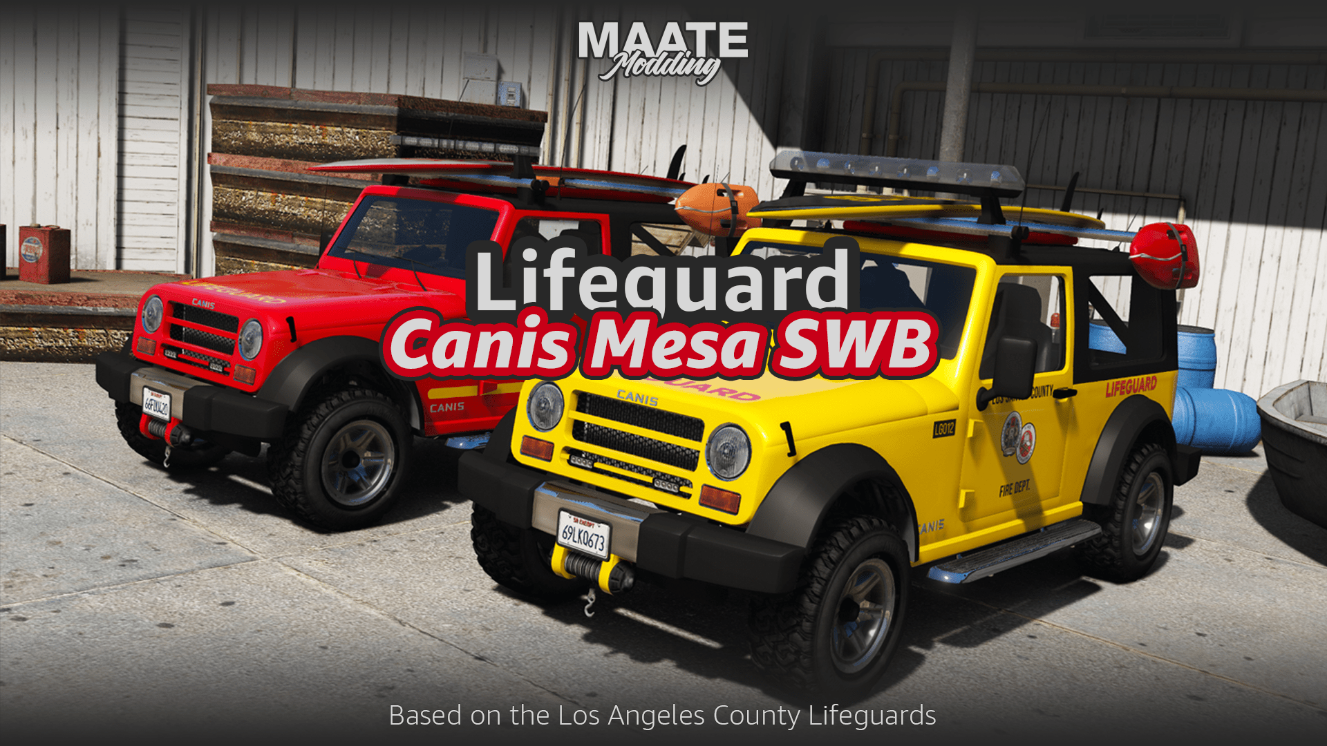 Lifeguard Mesa SWB [Add-On | FiveM Ready | Lore Friendly | Template] -  GTA5-Mods.com