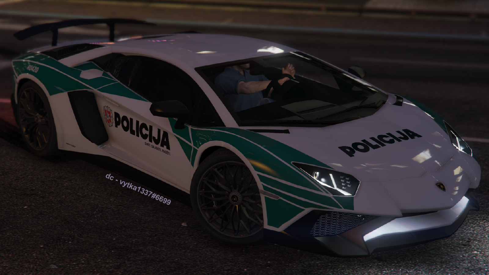 Lamborghini Aventador livery