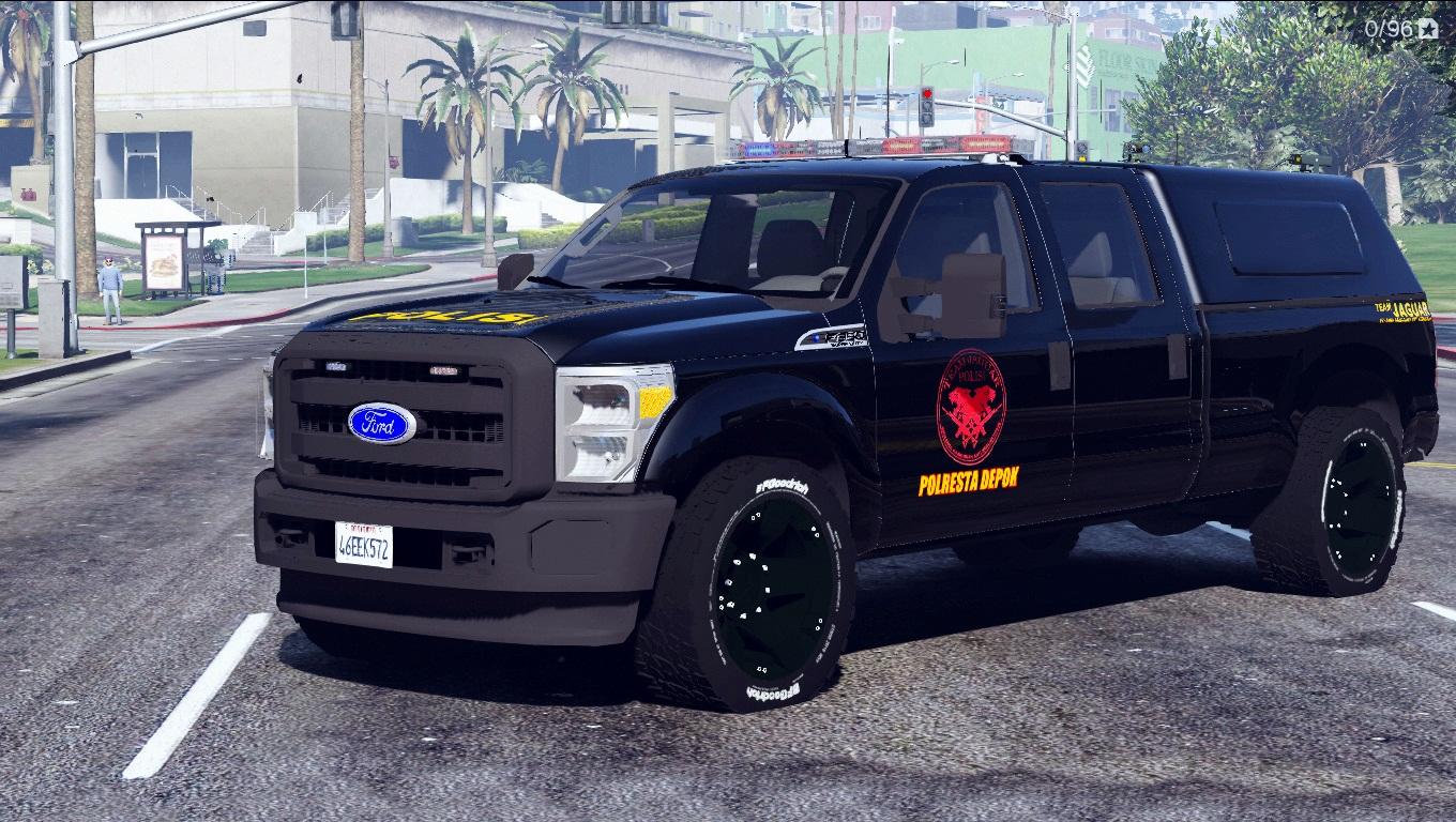 Indonesian Police Team Jaguar Livery for Ford F350 - GTA5 ... Indonesian Police Team Jaguar Livery for Ford F350 - GTA5 ...