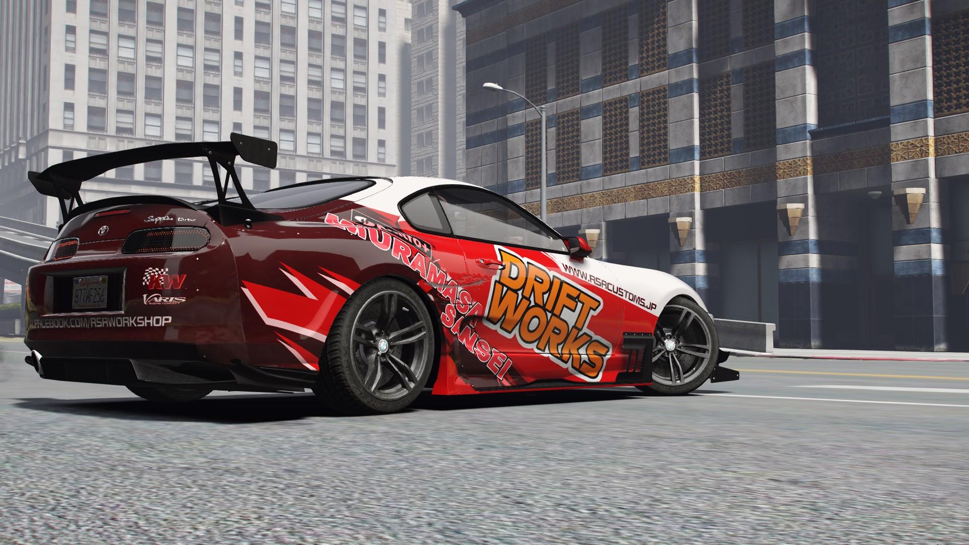 Toyota supra jza80 gta 5 фото 107