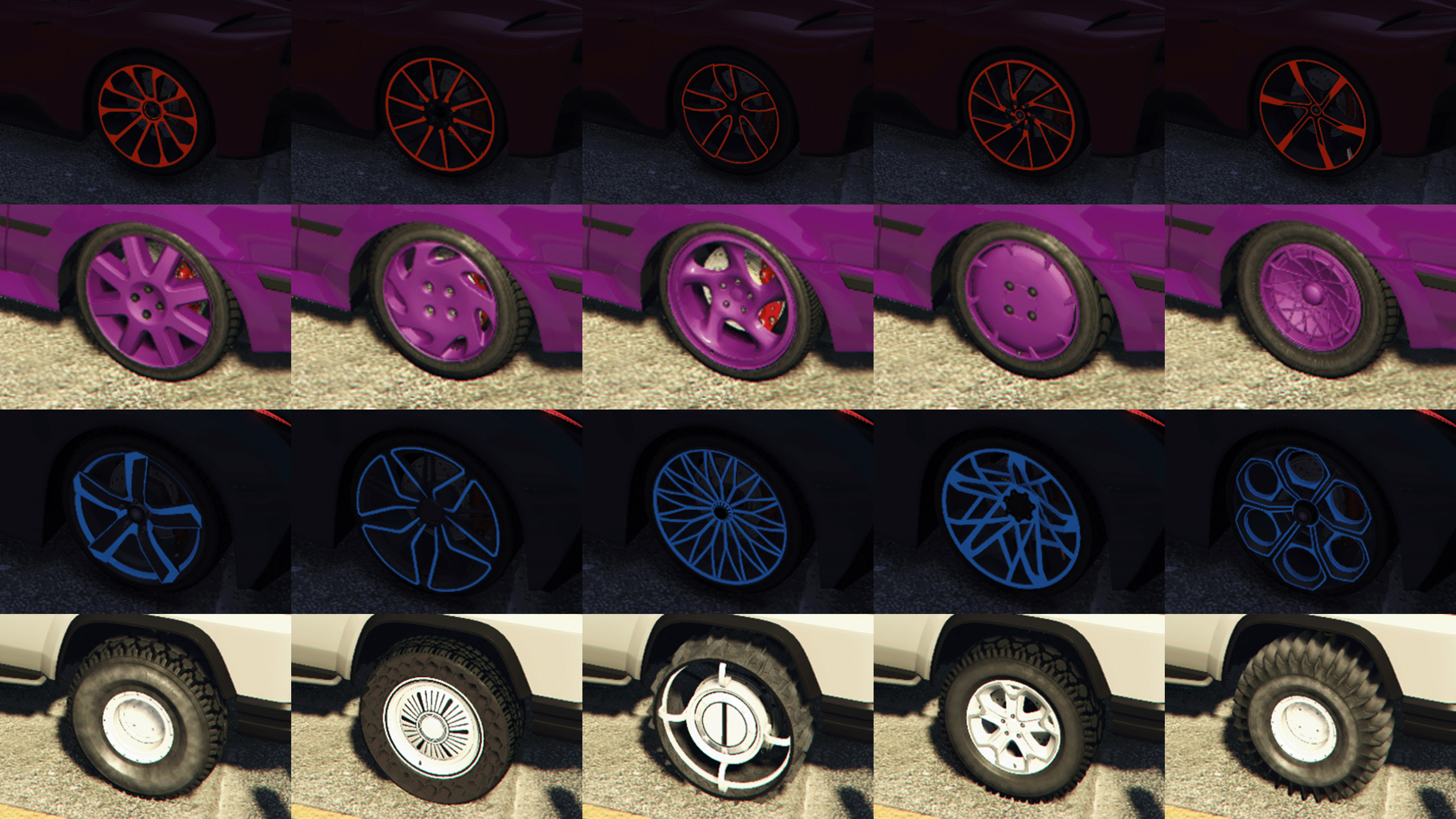 Lore Friendly + Neon Wheels Pack [SP / FiveM / Add-On] - GTA5-Mods.com