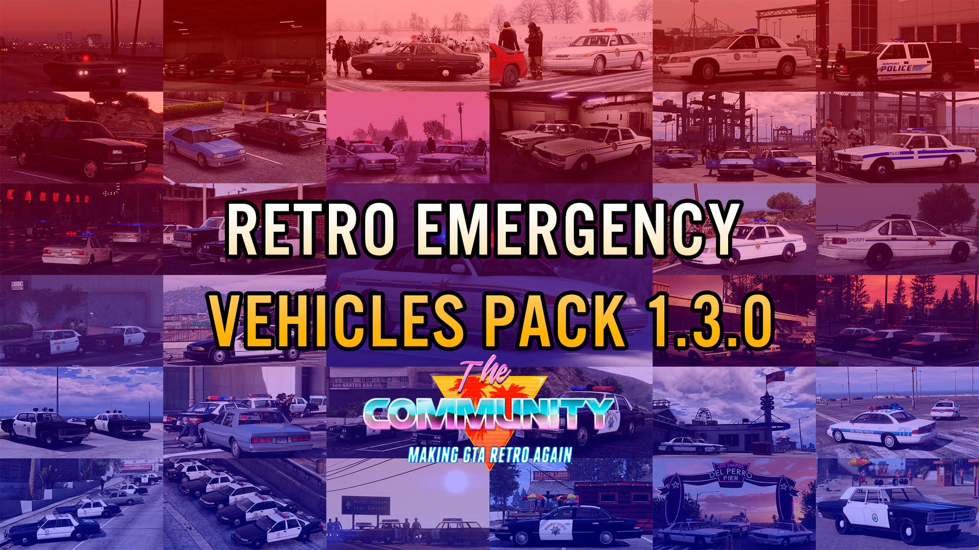 Retro Emergency Vehicles Pack - GTA5-Mods.com