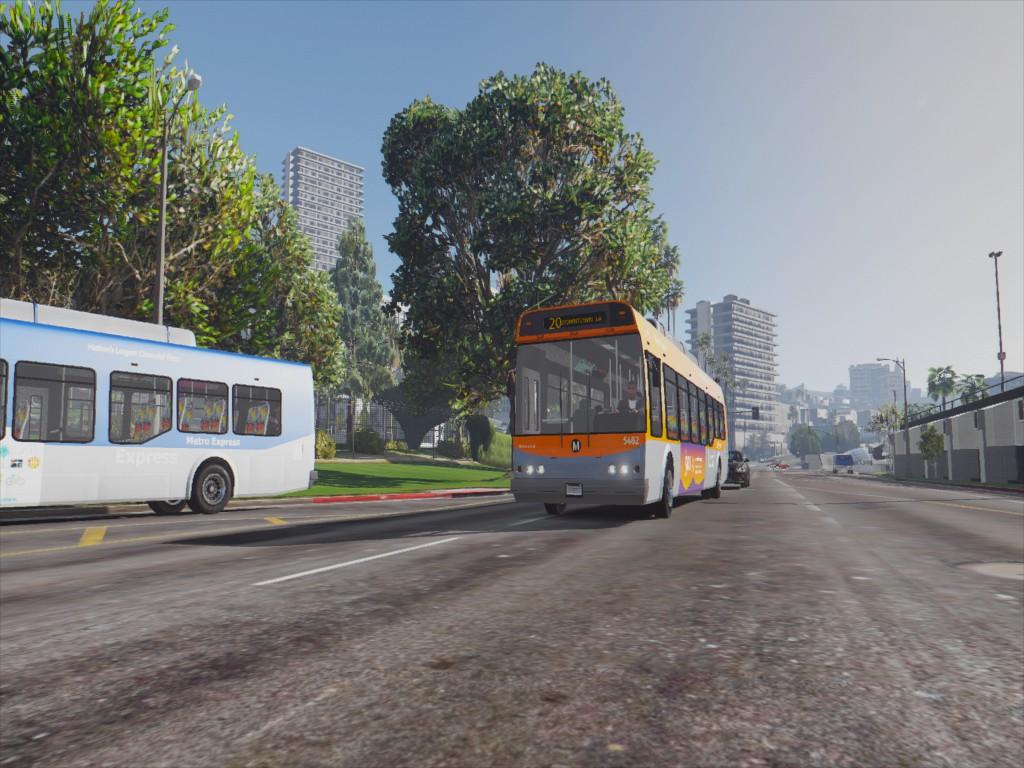 Los Angeles County Bus Pack - GTA5-Mods.com