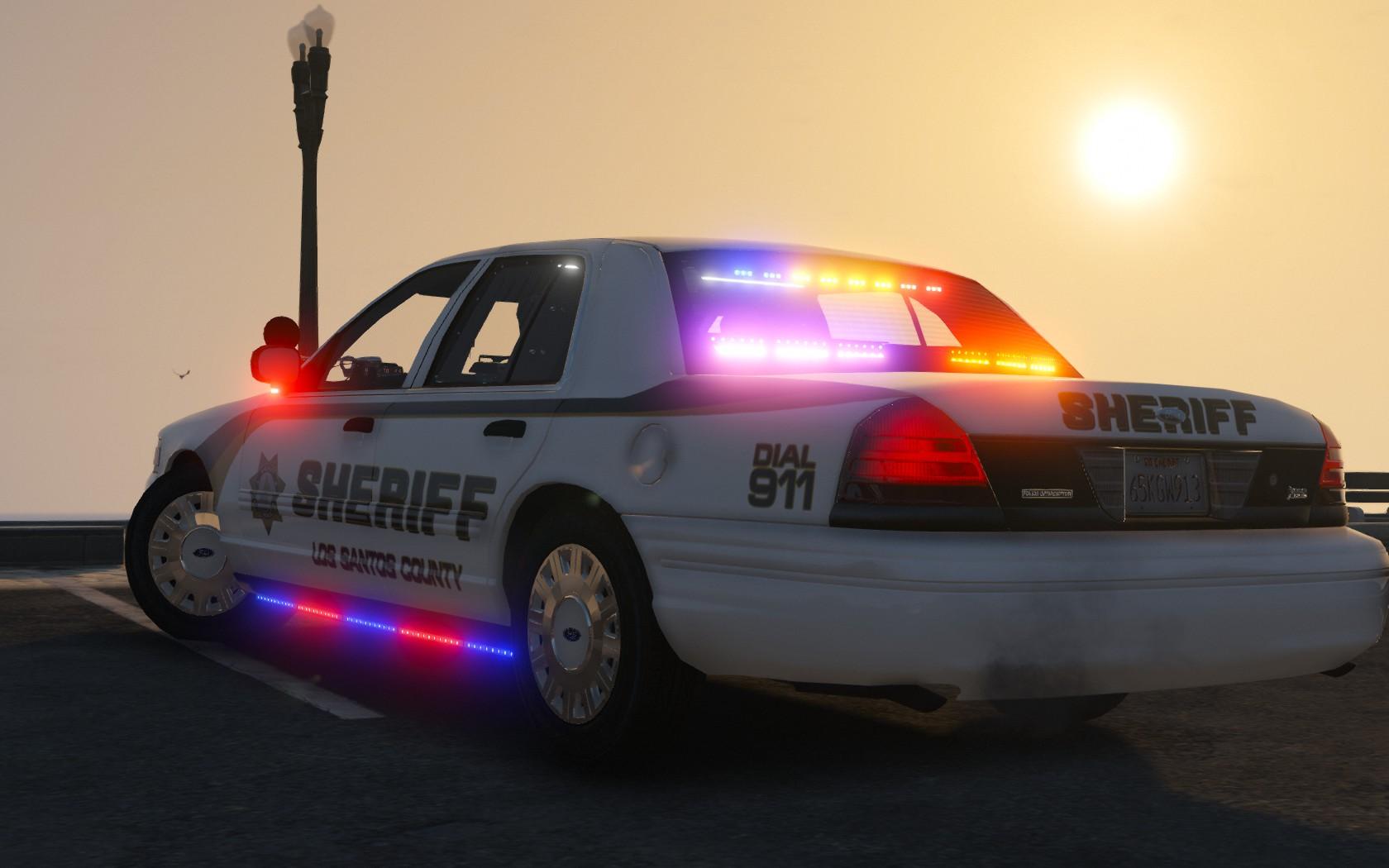 Los Santos County Sheriff Slicktop Crown Victoria (Fictional) -  GTA5-Mods.com