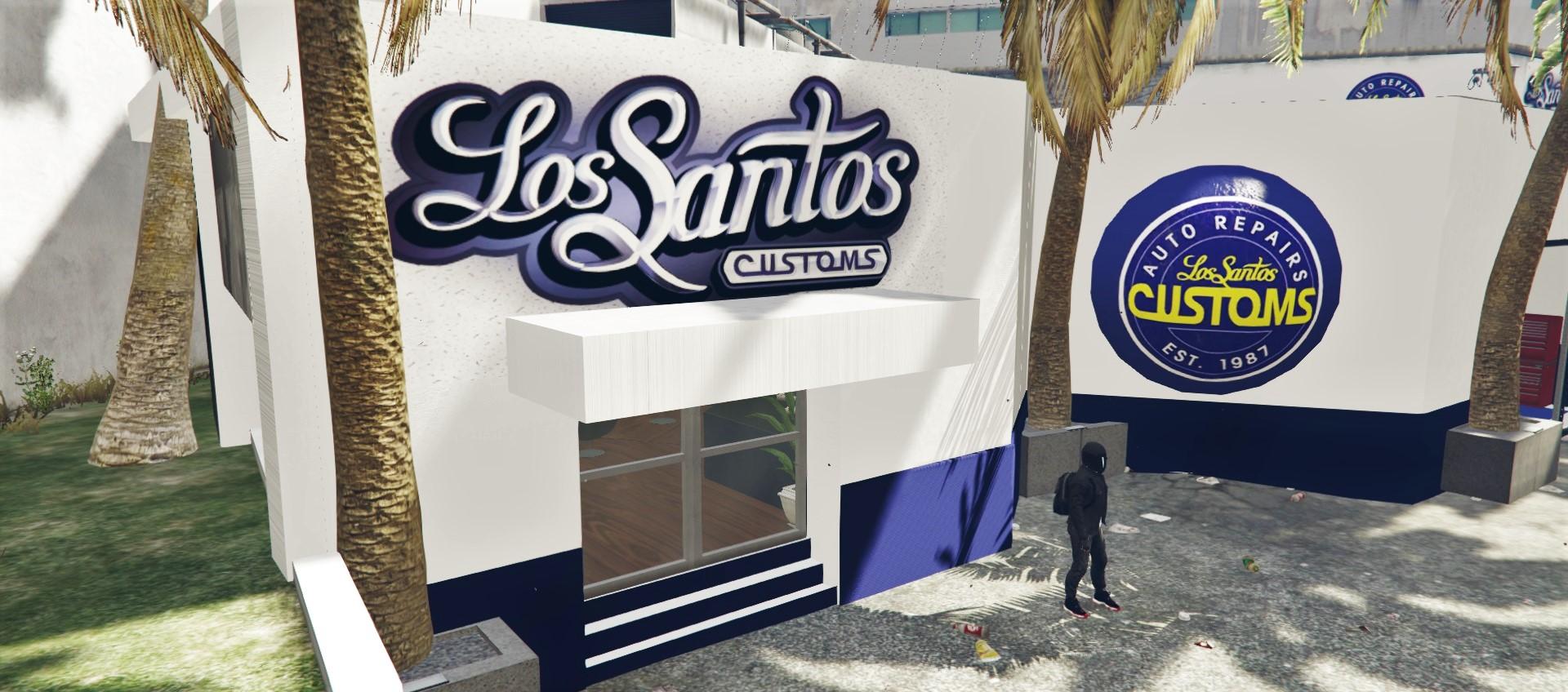Los Santos Customs 1987 | Sticker