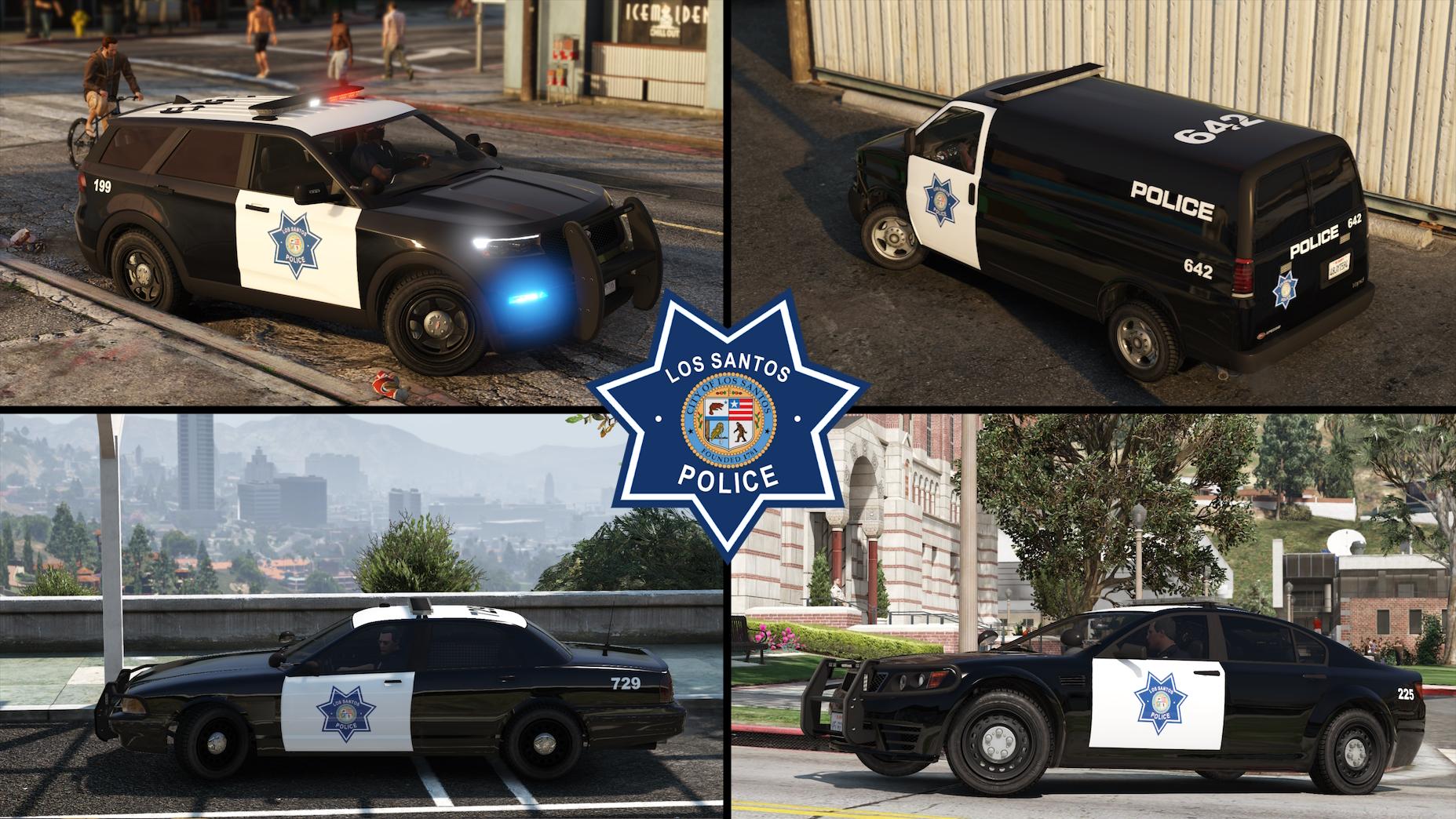 Los Santos Police Department Livery Pack [Driver: San Francisco styled ...