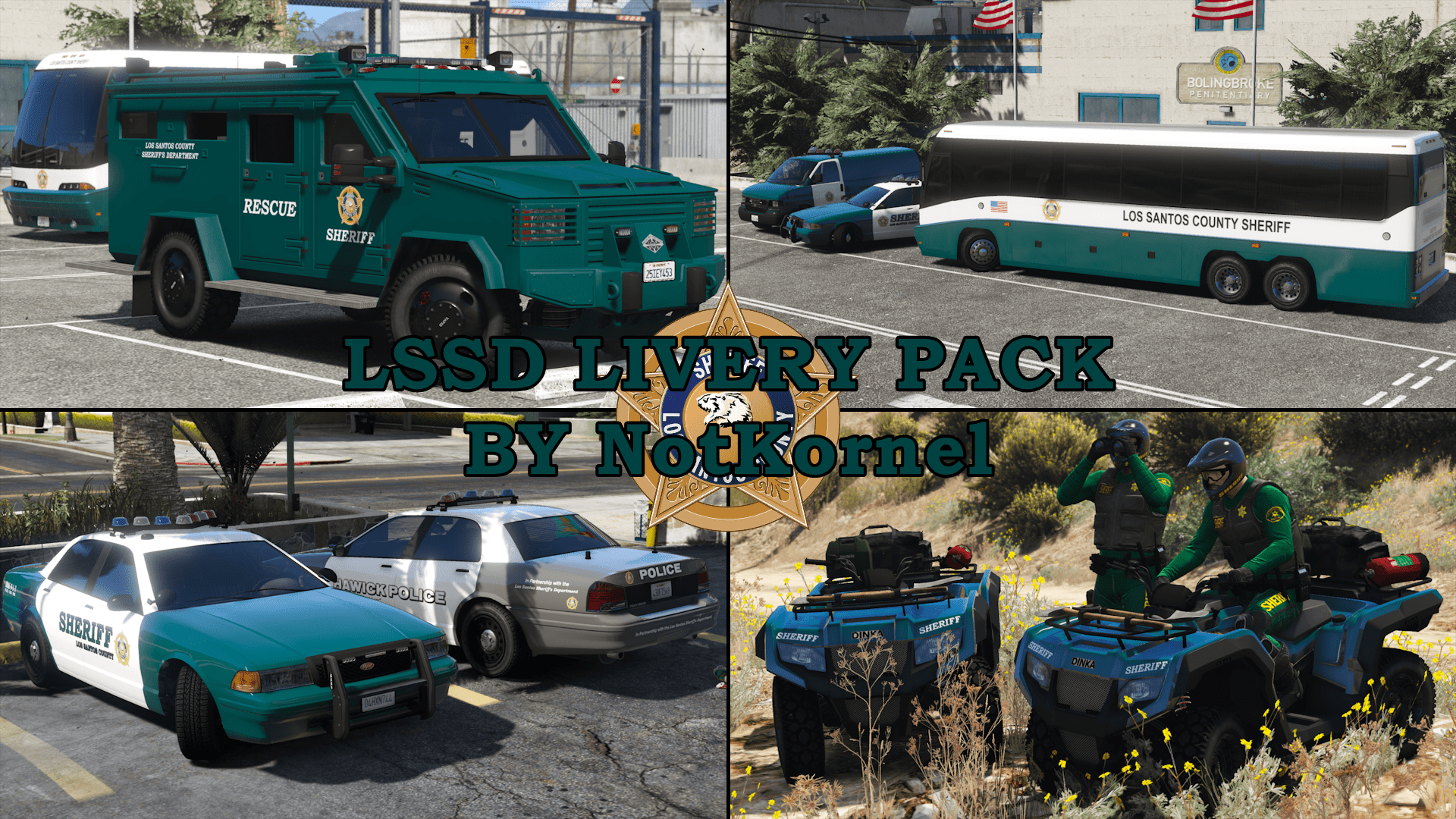 Los Santos Sheriff's Department Livery Pack - GTA5-Mods.com