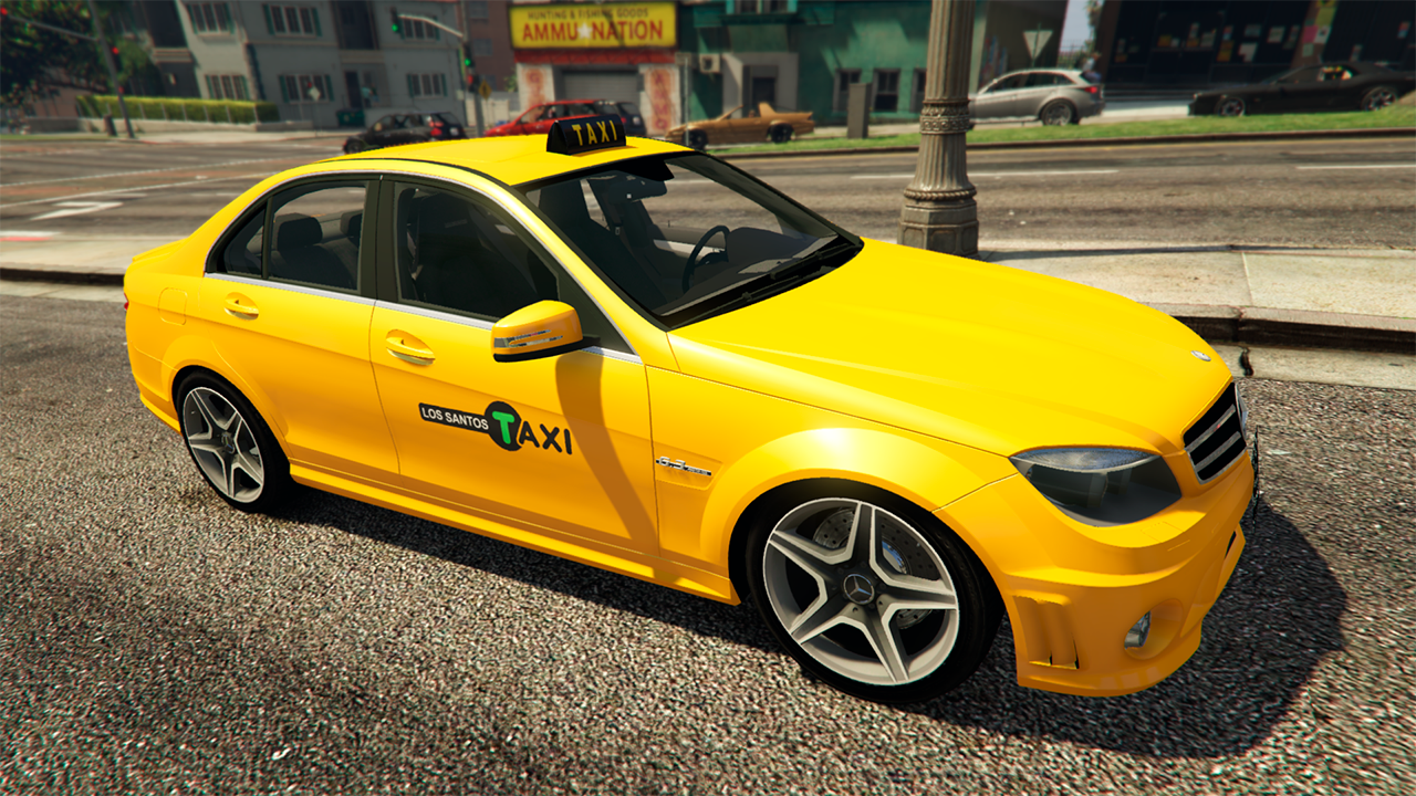 Такси в гта 5. Mercedes c63 GTA 5. Мерседес c63 GTA 5 Rp. Такси Мерседес c63 AMG. GTA c63 винил.