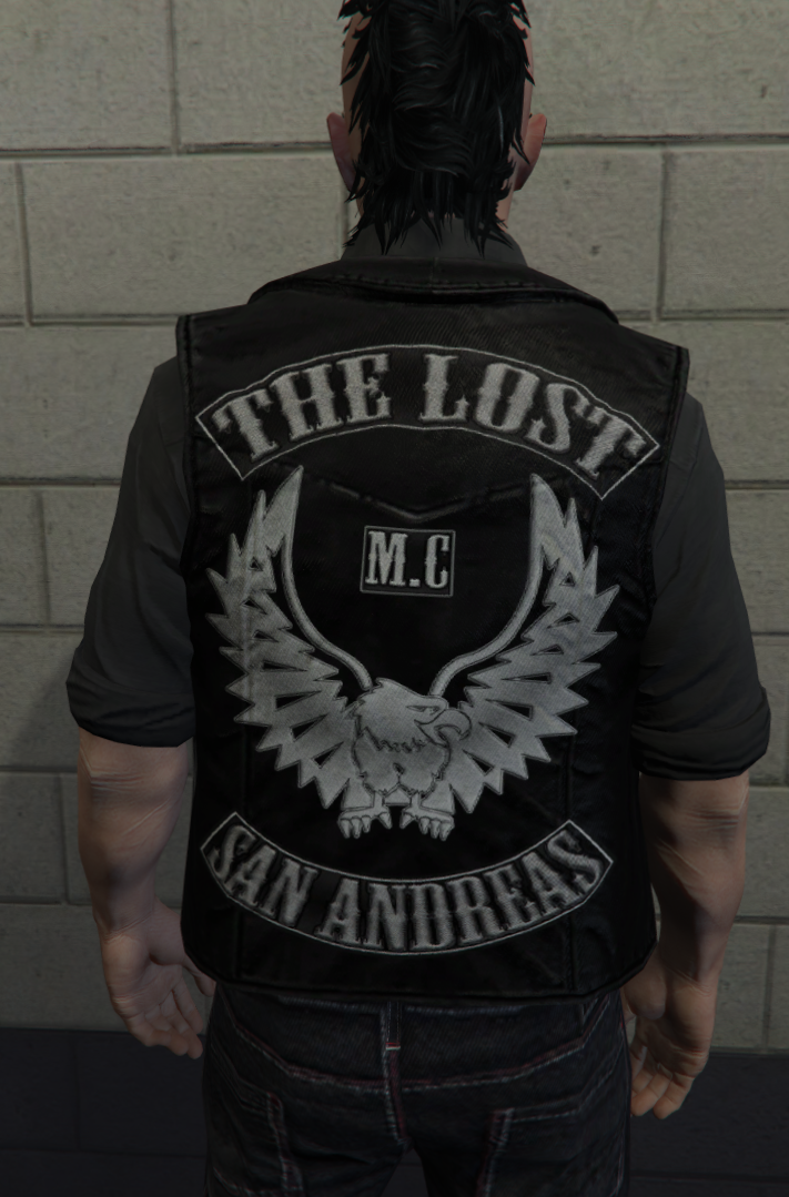 Lost MC and Angels of Death biker vests 2.0 »  - FS19, FS17,  ETS 2 mods