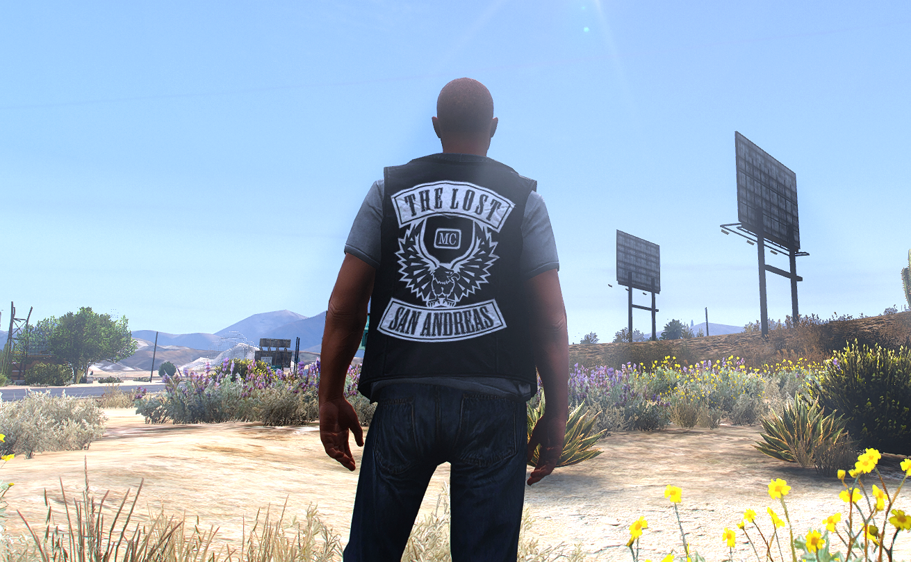 Lost MC Vest FiveM SP MP Male GTA5 Mods