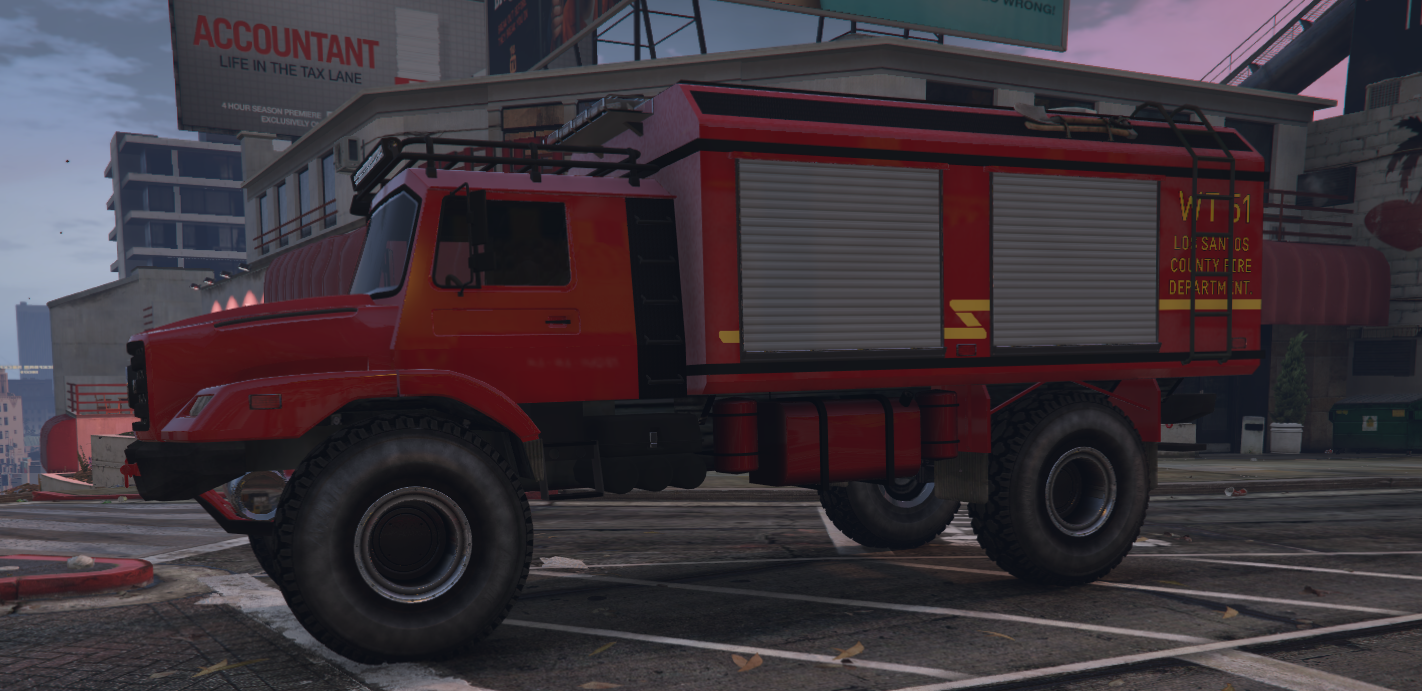 LSCoFD Livery - L300 Fire & Rescue Water Tank - GTA5-Mods.com