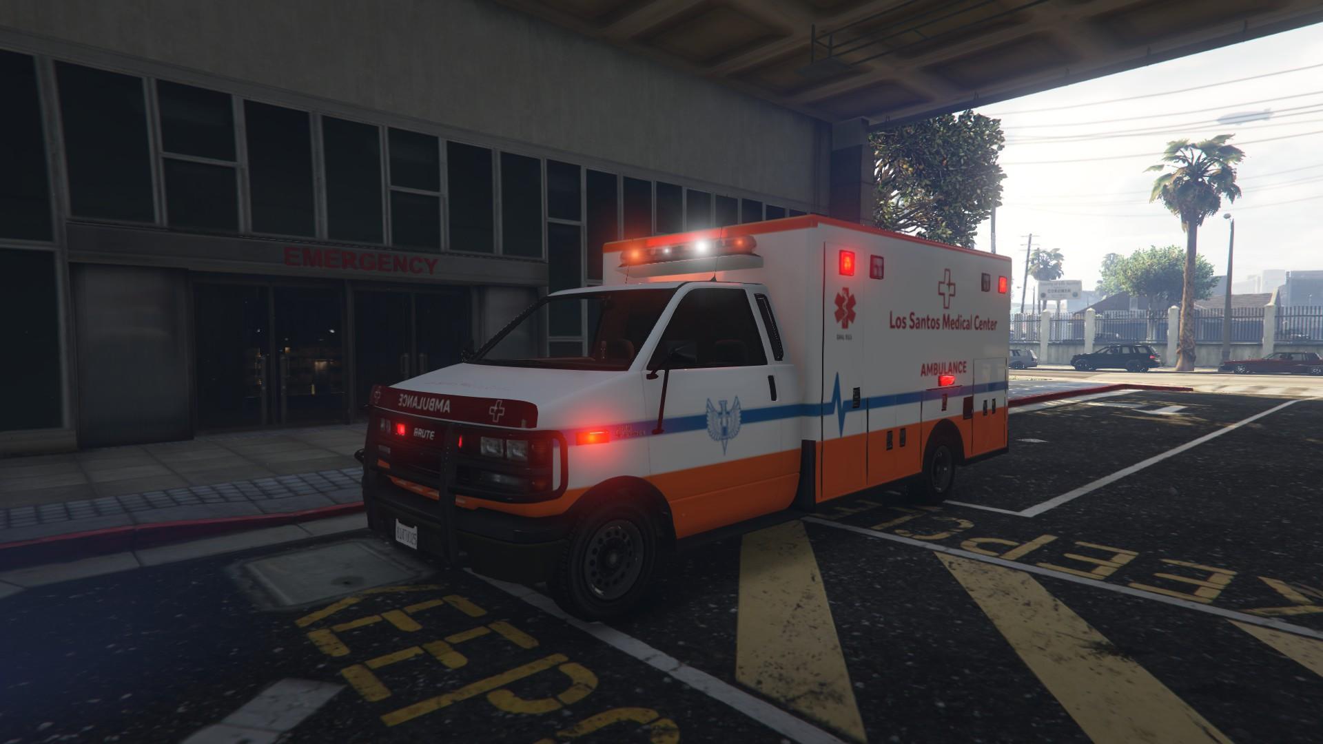 LSFD & BCFD Brute Ambulance Improved [Add-On | Replace | Liveries ...