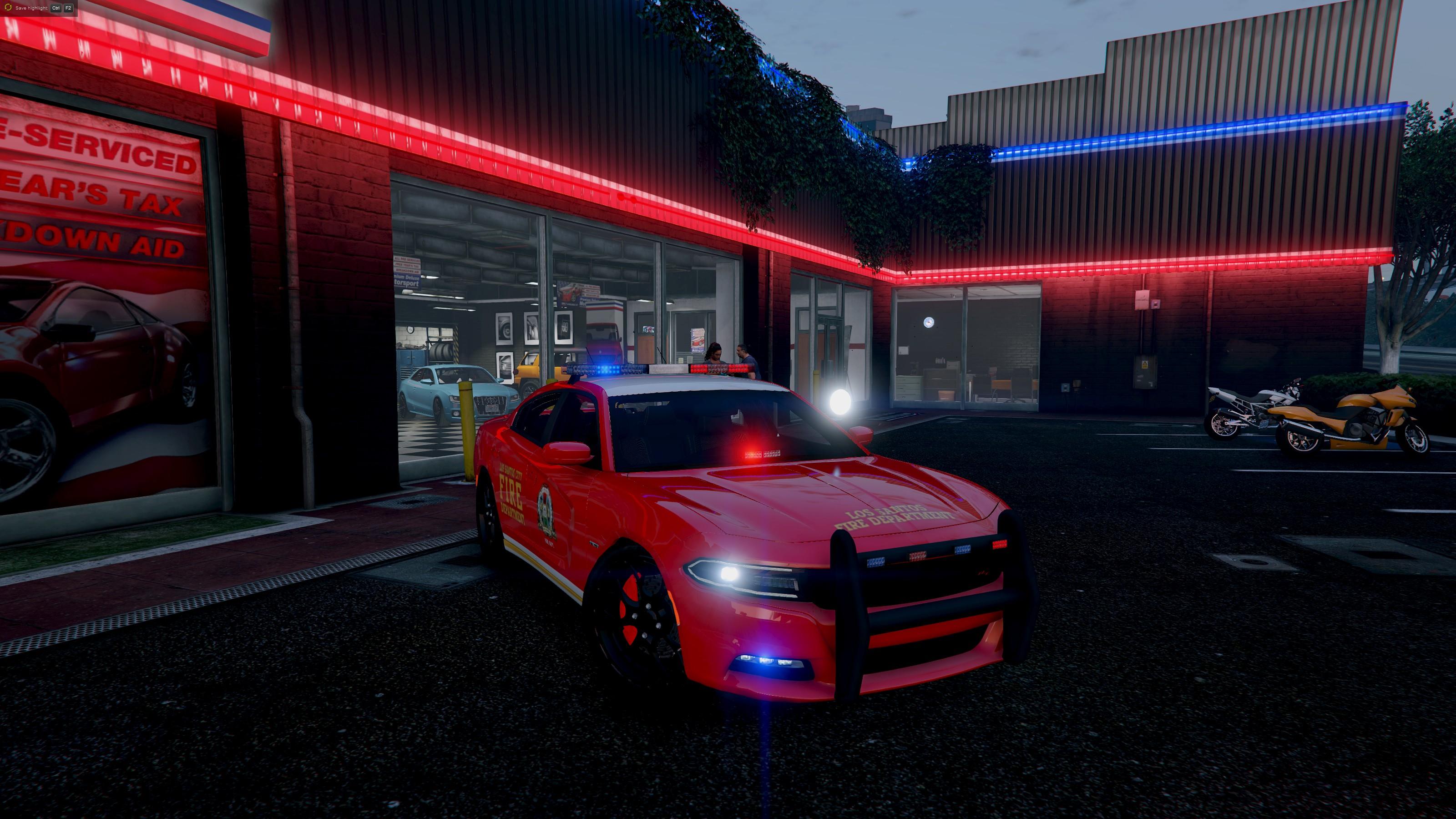 LSFD Dodge Charger Livery - GTA5-Mods.com