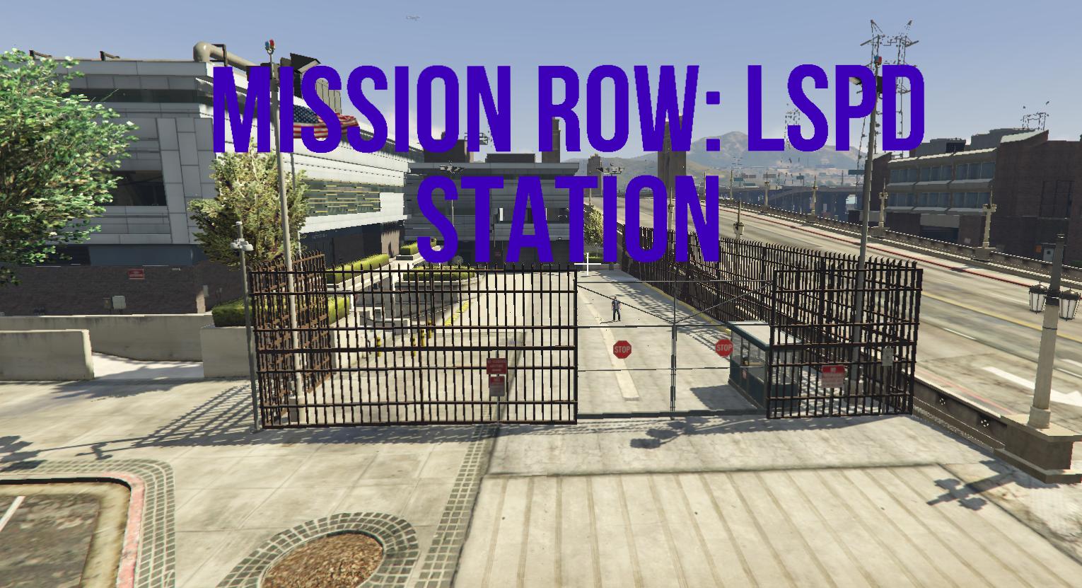 LSPD Police Station Mission Row YMAP FiveM GTA5 Mods