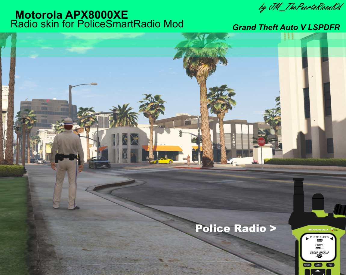 LSPDFR: Motorola APX8000XE Radio Skin) - GTA5-Mods.com